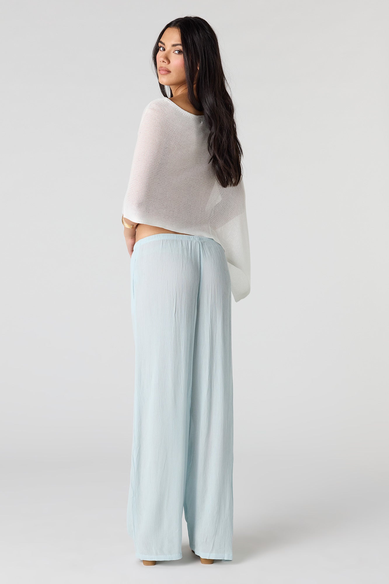 Flowy Wide Leg Drawstring Pant