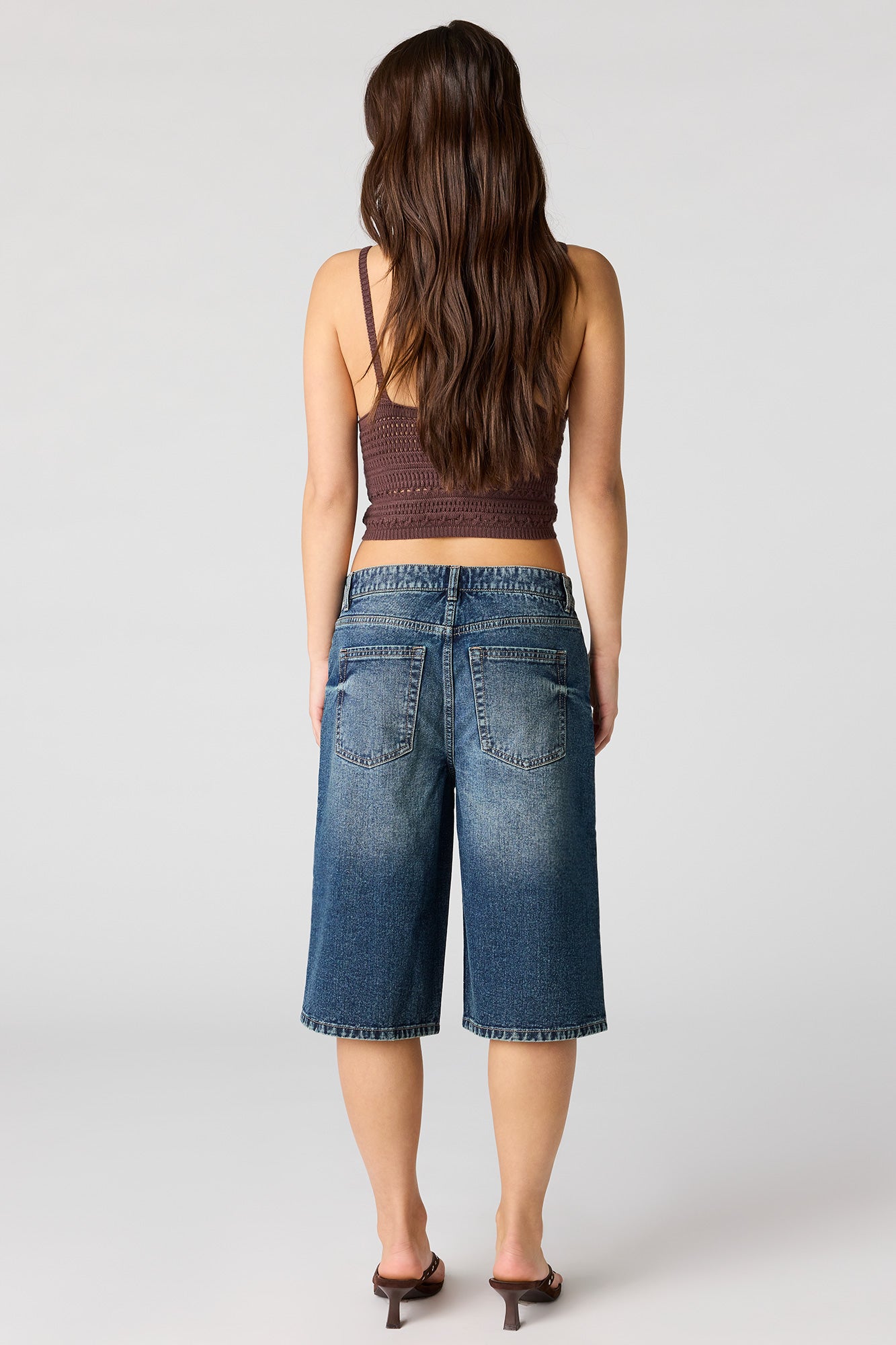 Low Rise Dark Jort 13"