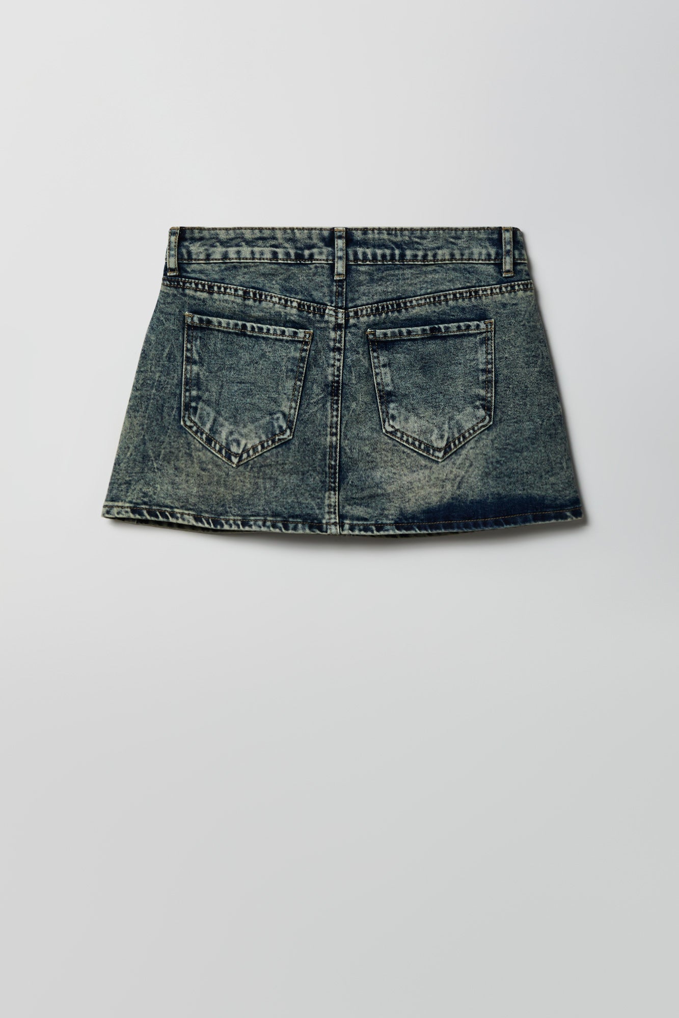 Denim Mini Skort