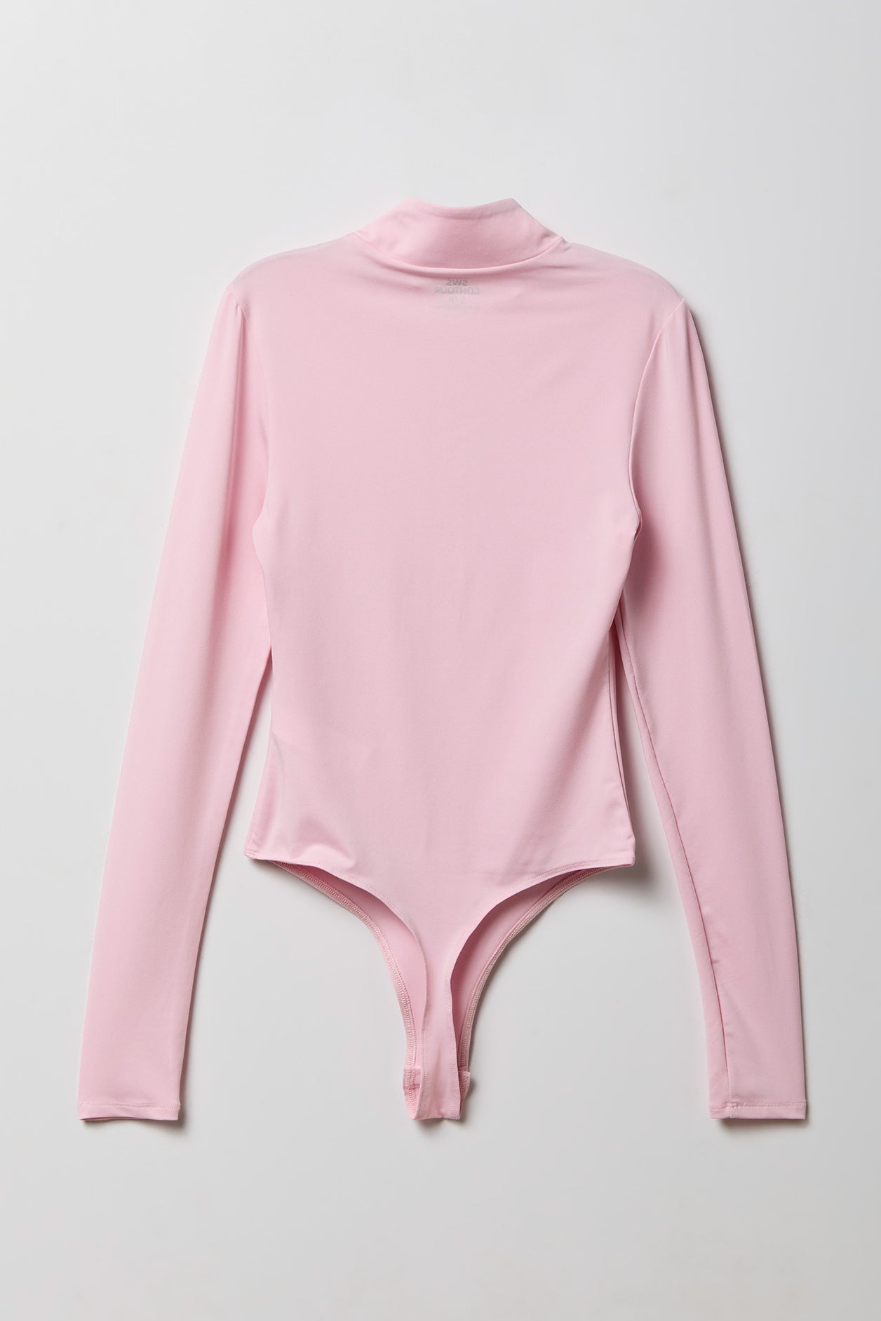 Contour Half Zip Long Sleeve Bodysuit