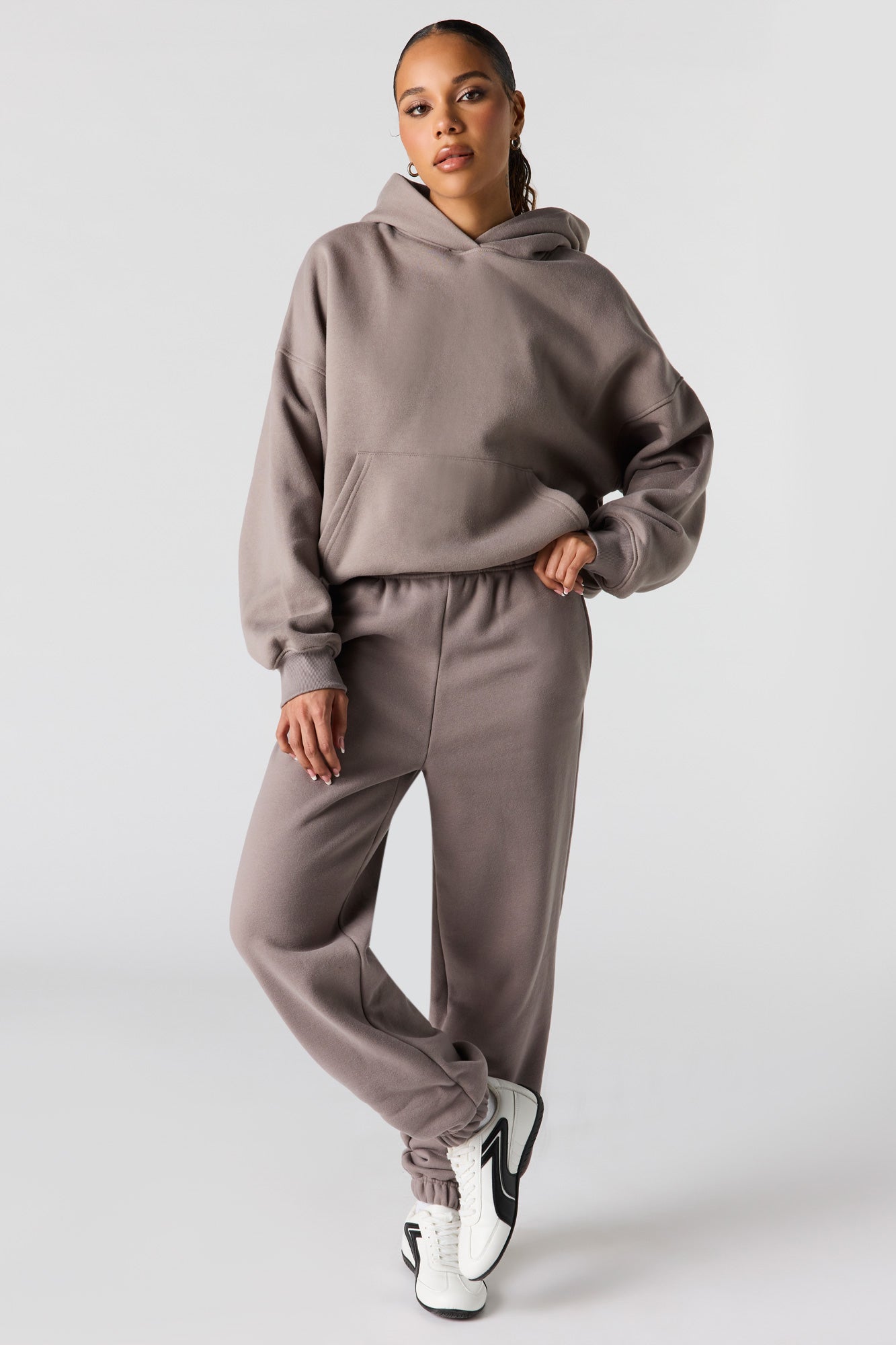 Luxe Fleece Boxy Hoodie