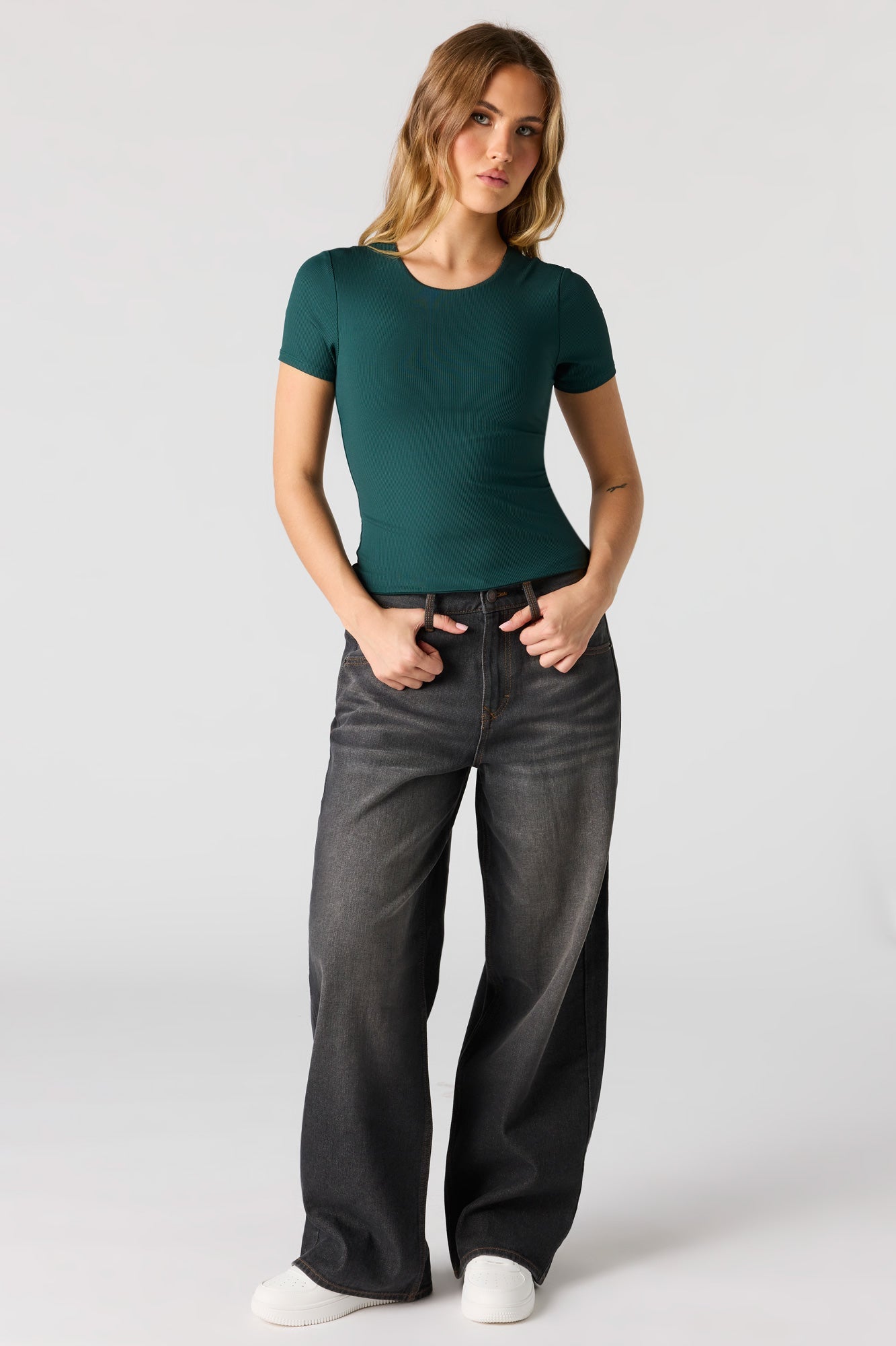 Contour Ribbed T-Shirt