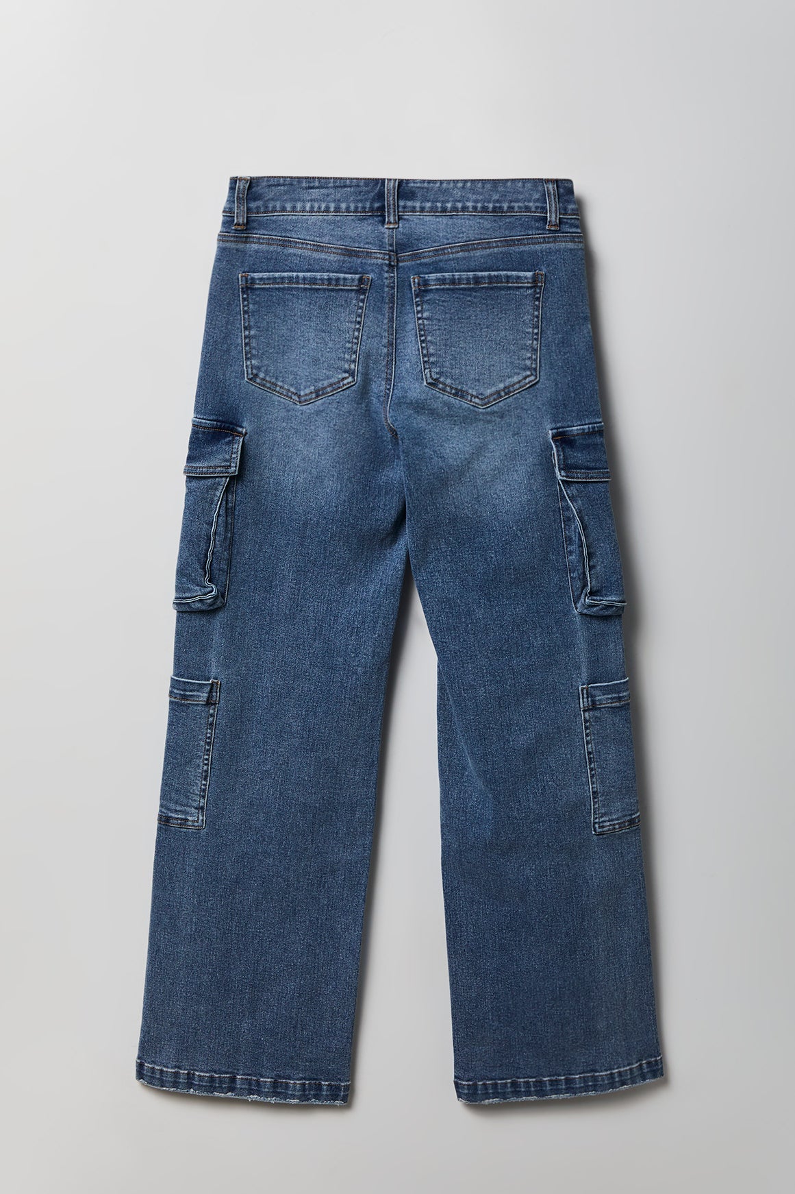 Stretch Low Rise Cargo Jean