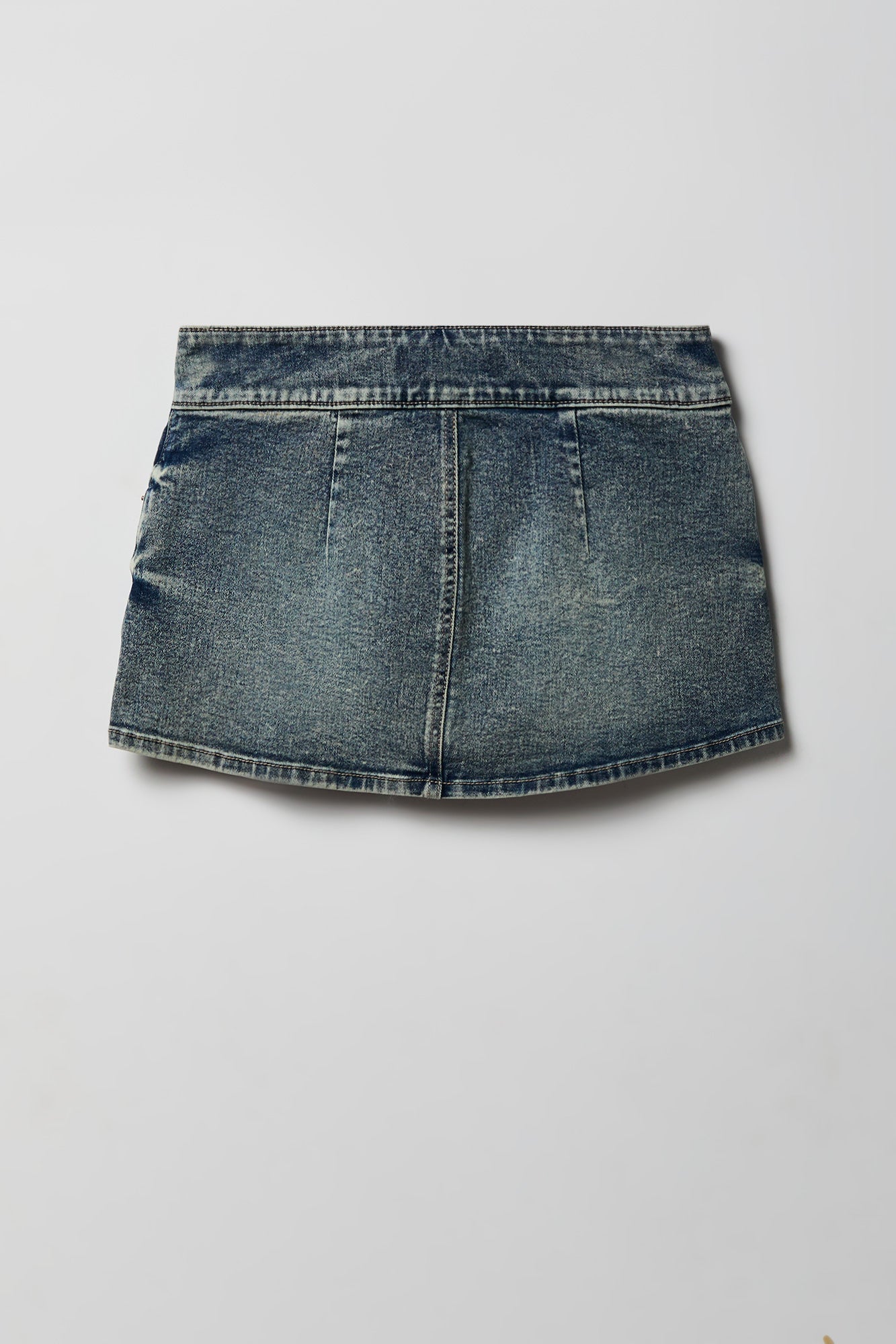 Denim Mini Skort
