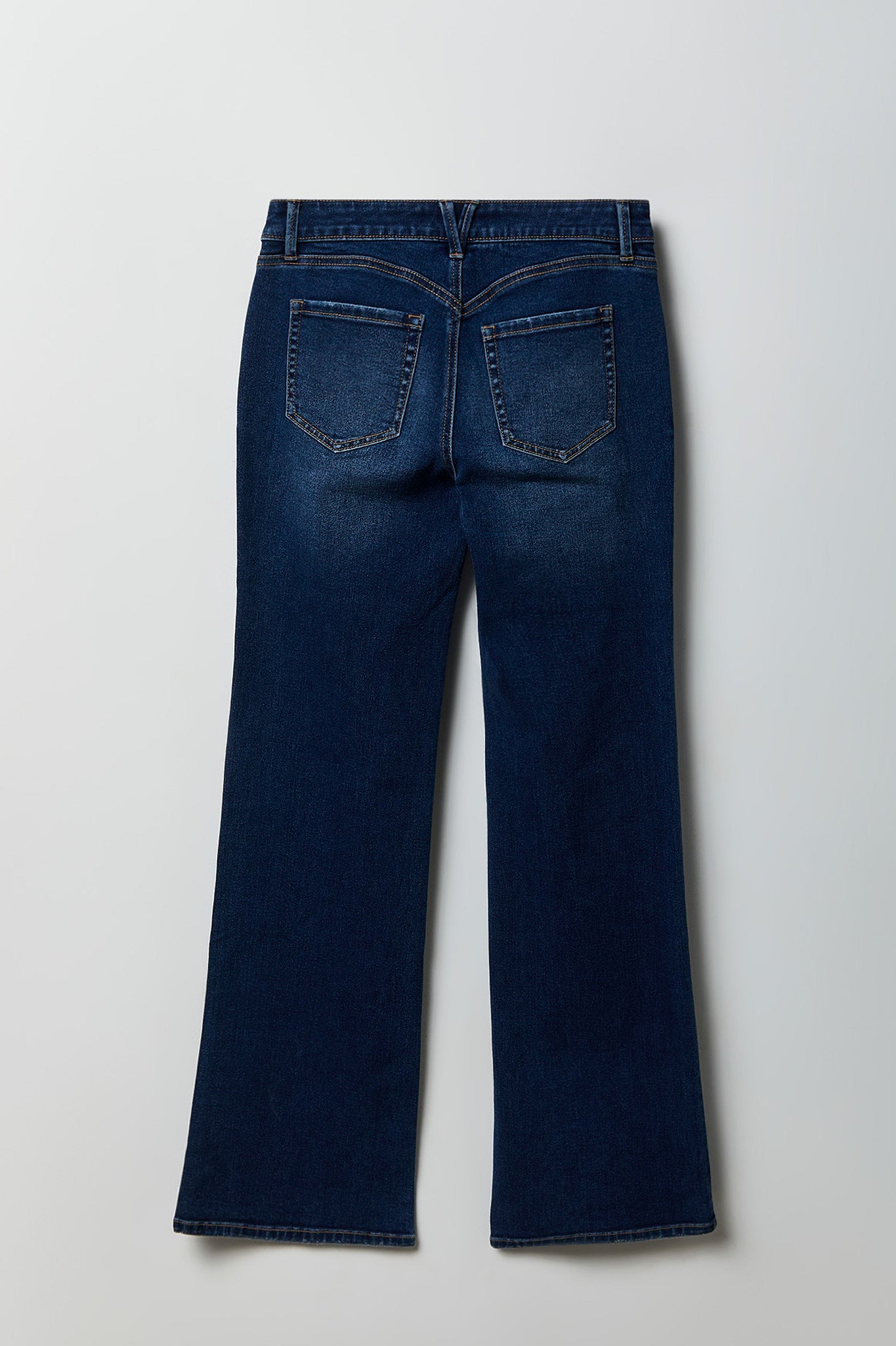 Stretch Relaxed Flare Dark Jean