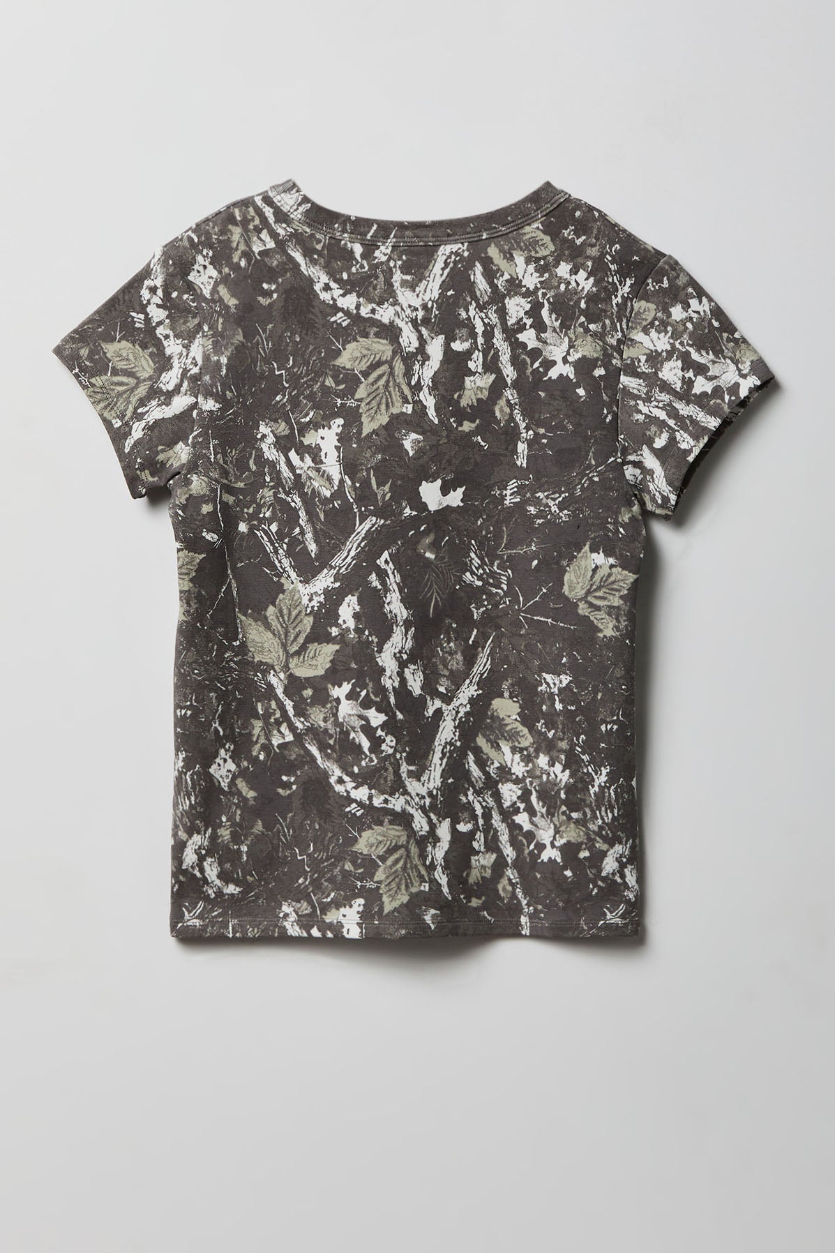 Ribbed Crewneck T-Shirt