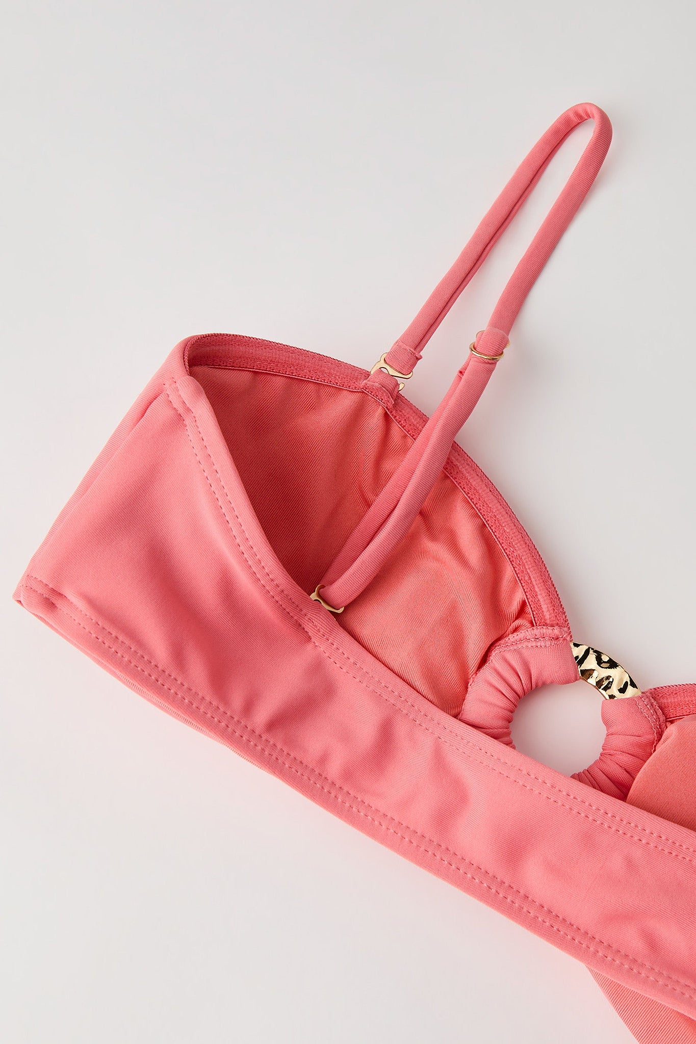 O-Ring Bandeau Bikini Top