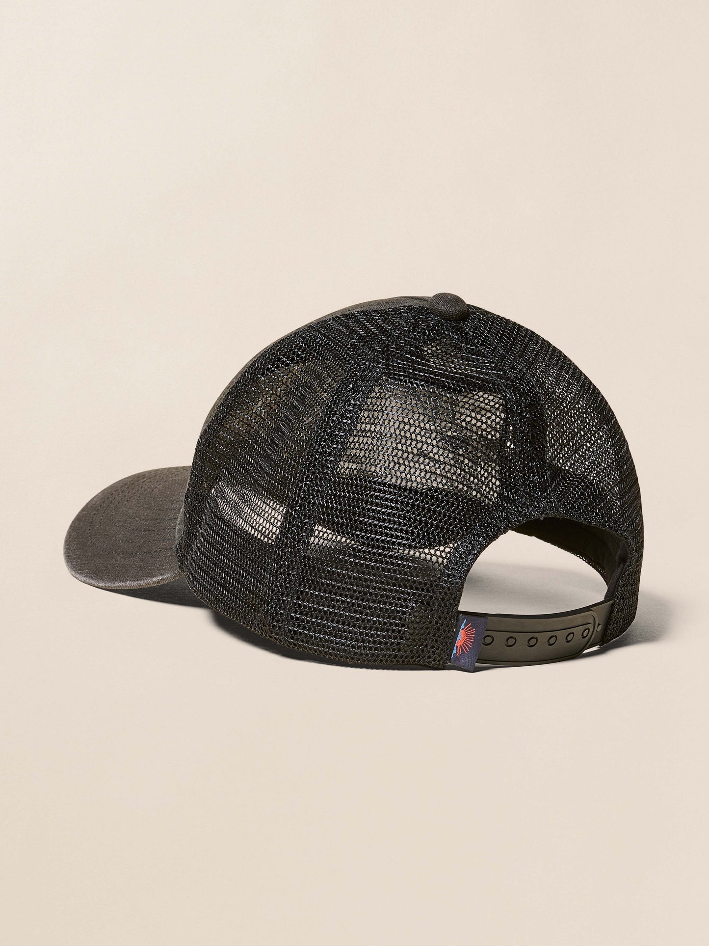 Sankofa Trucker Hat - Mountain Black