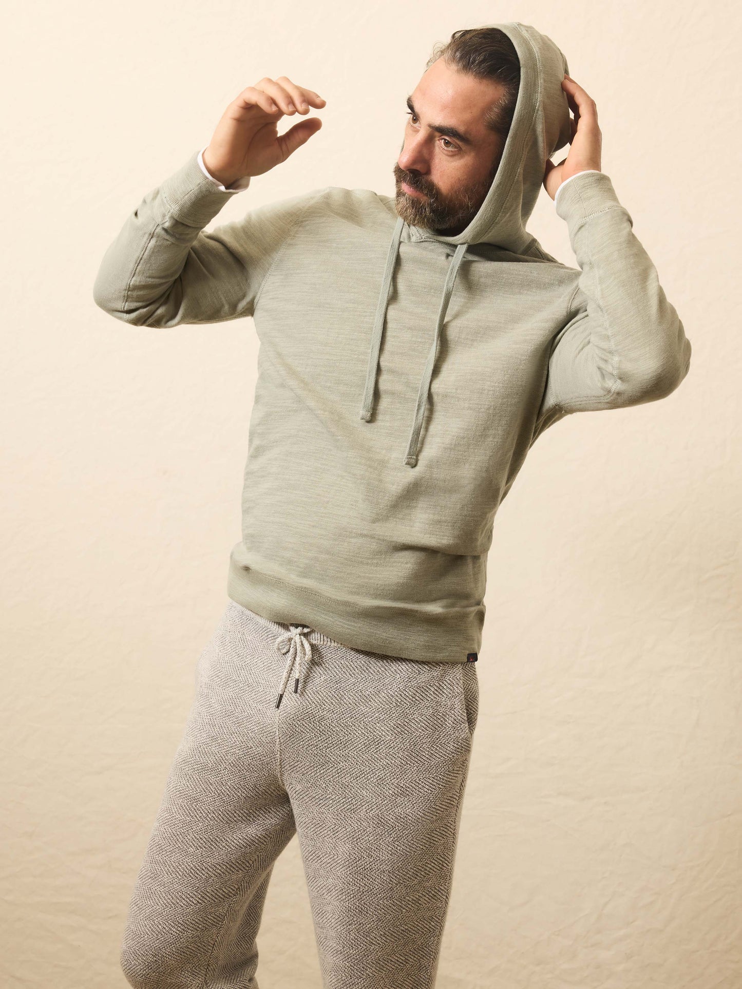 Sunwashed Organic Hoodie - Coastal Sage