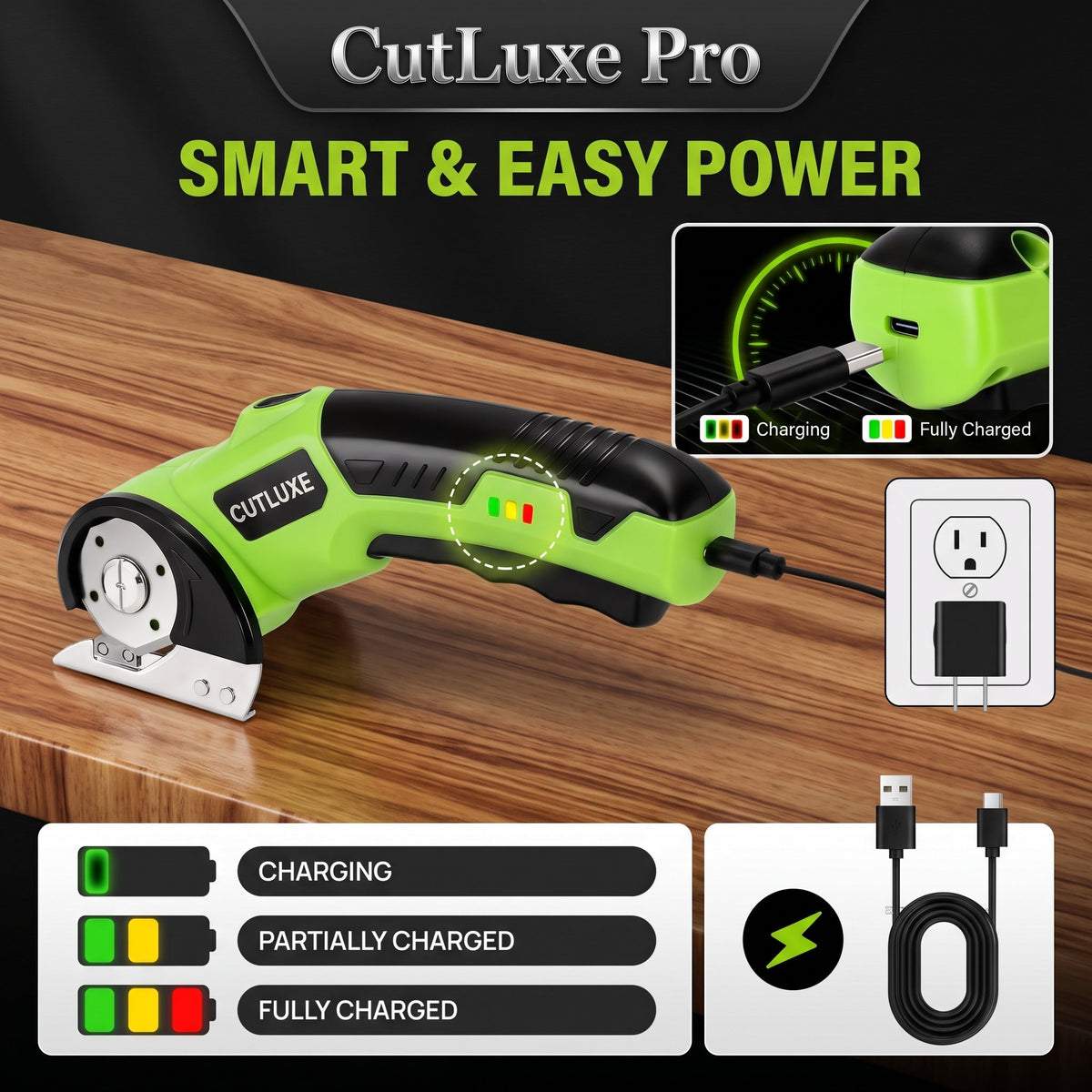 🔥 CutLuxe Pro – Cordless Precision Cutter for Easy, Accurate Cutting
