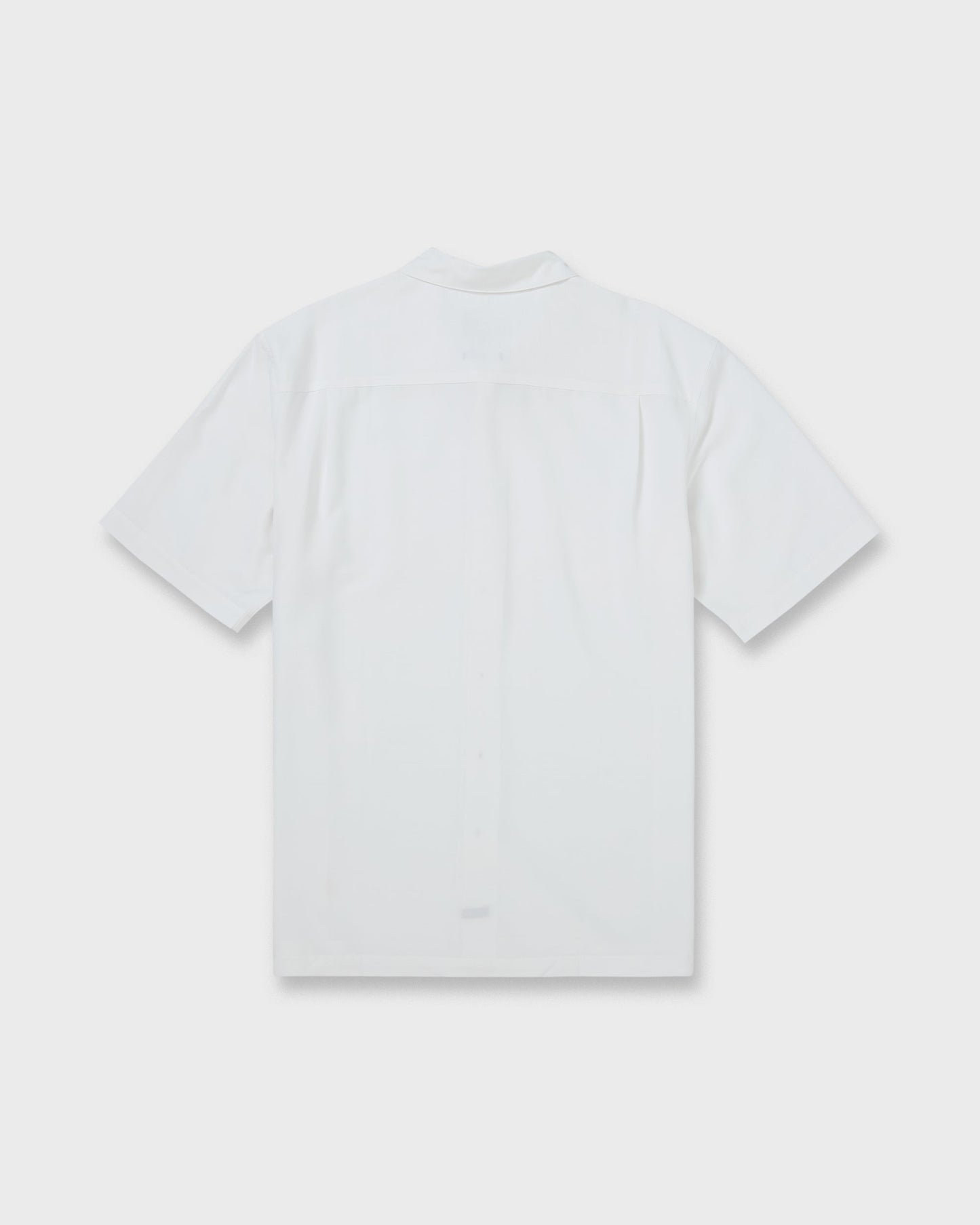 Tahiti Palms Men's Short Sleeve Woven Shirt - White