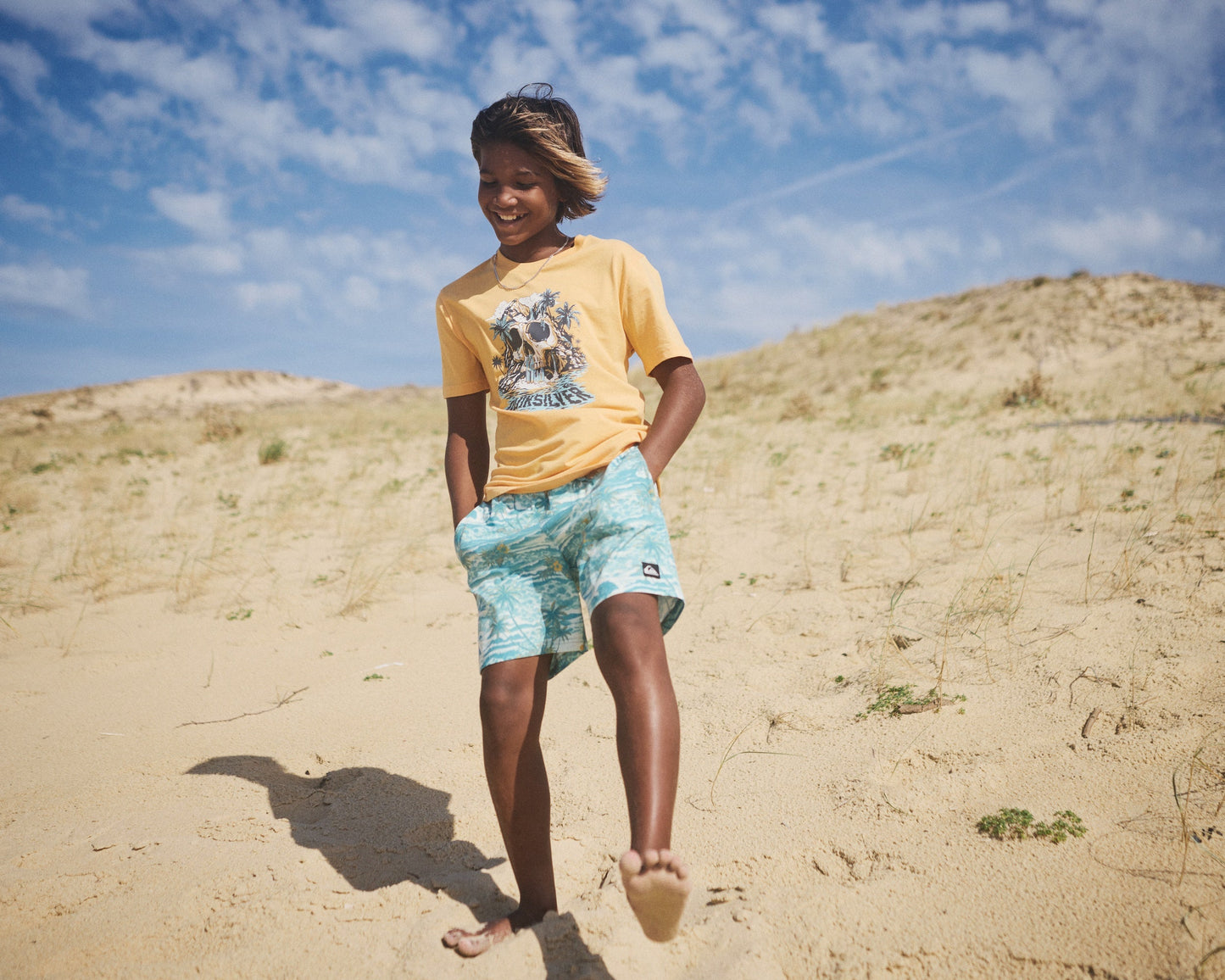 Boys Surfsilk Mix Volley Swim Trunks