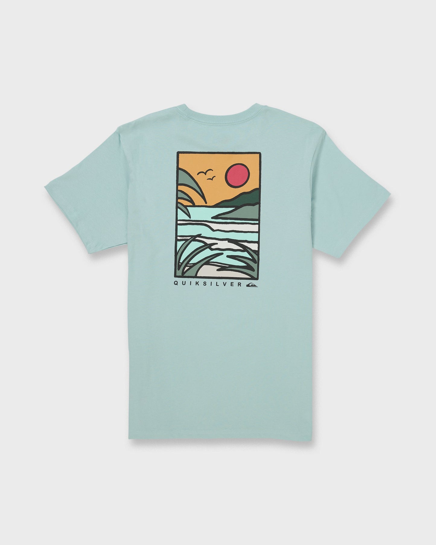 Happy Trails Short Sleeve T-Shirt - Blue Haze