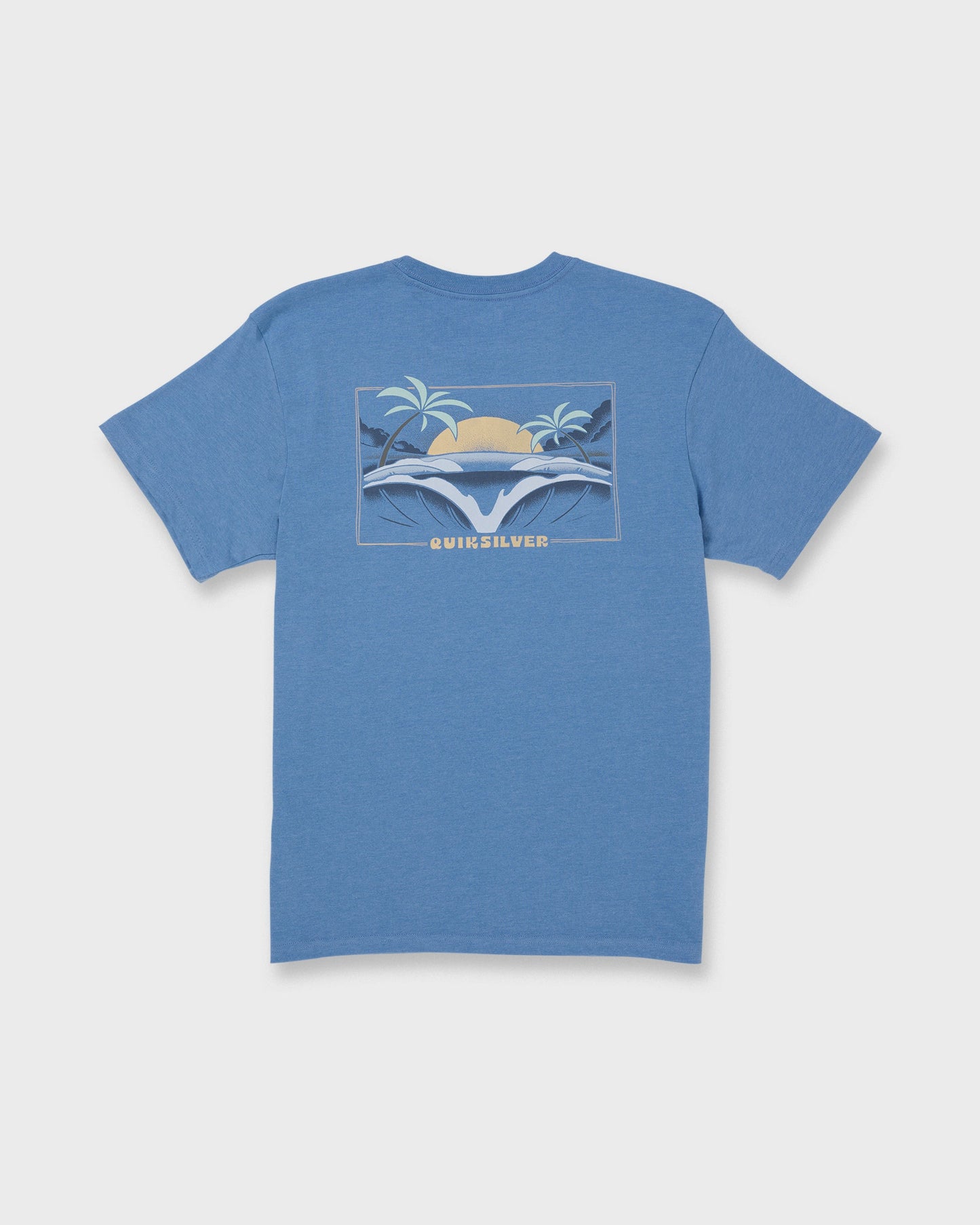 Wave Primitive Classic Short Sleeve T-Shirt - Riviera Heather