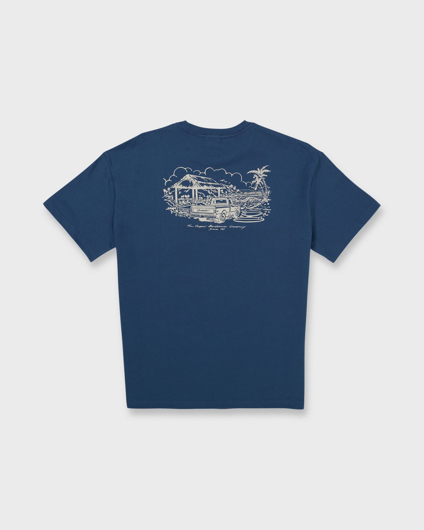 Get Out There Originals Oversized Short Sleeve T-Shirt - Dark Denim