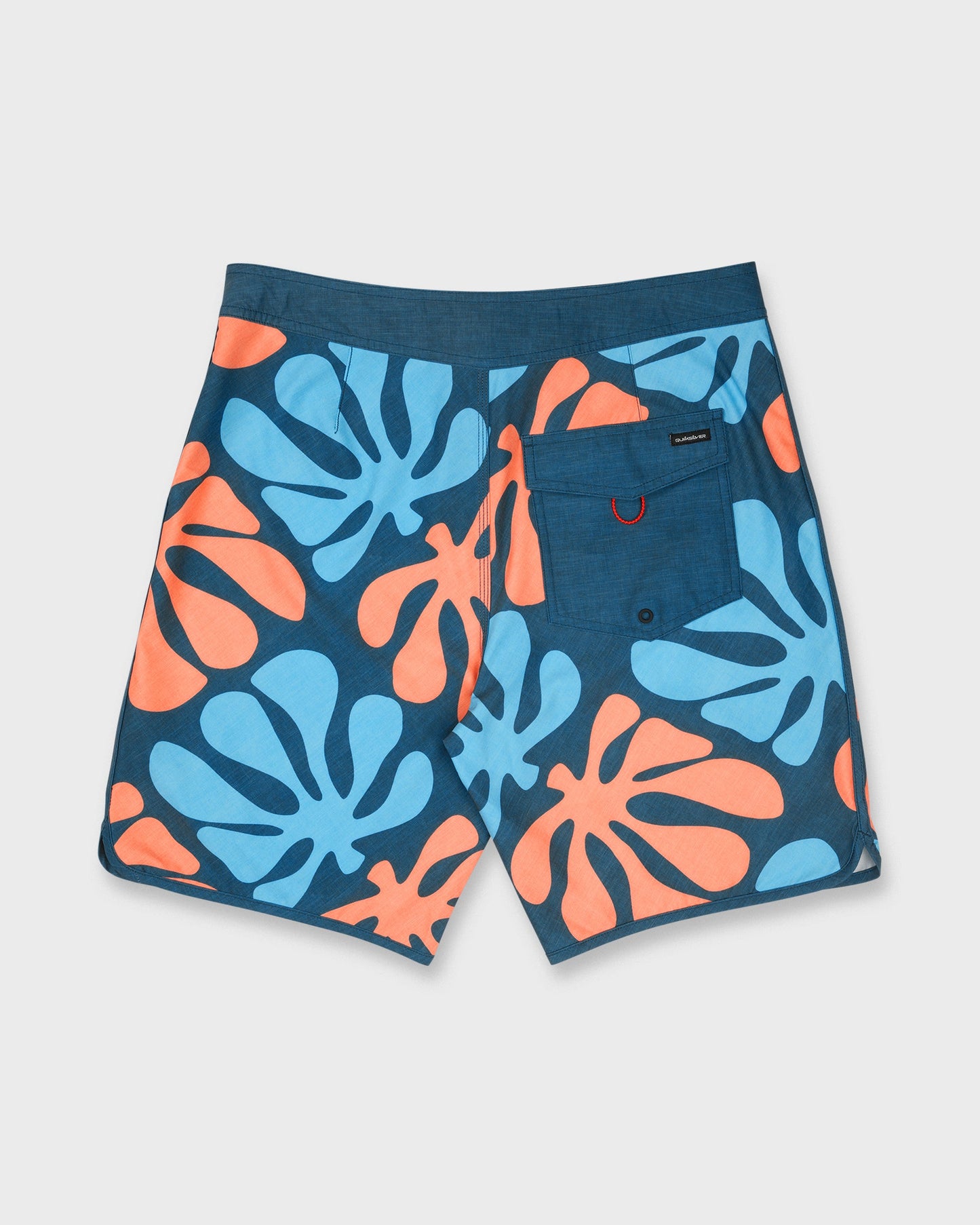 SurfSilk Sol Tiles Scallop 19" Boardshorts - Dark Denim
