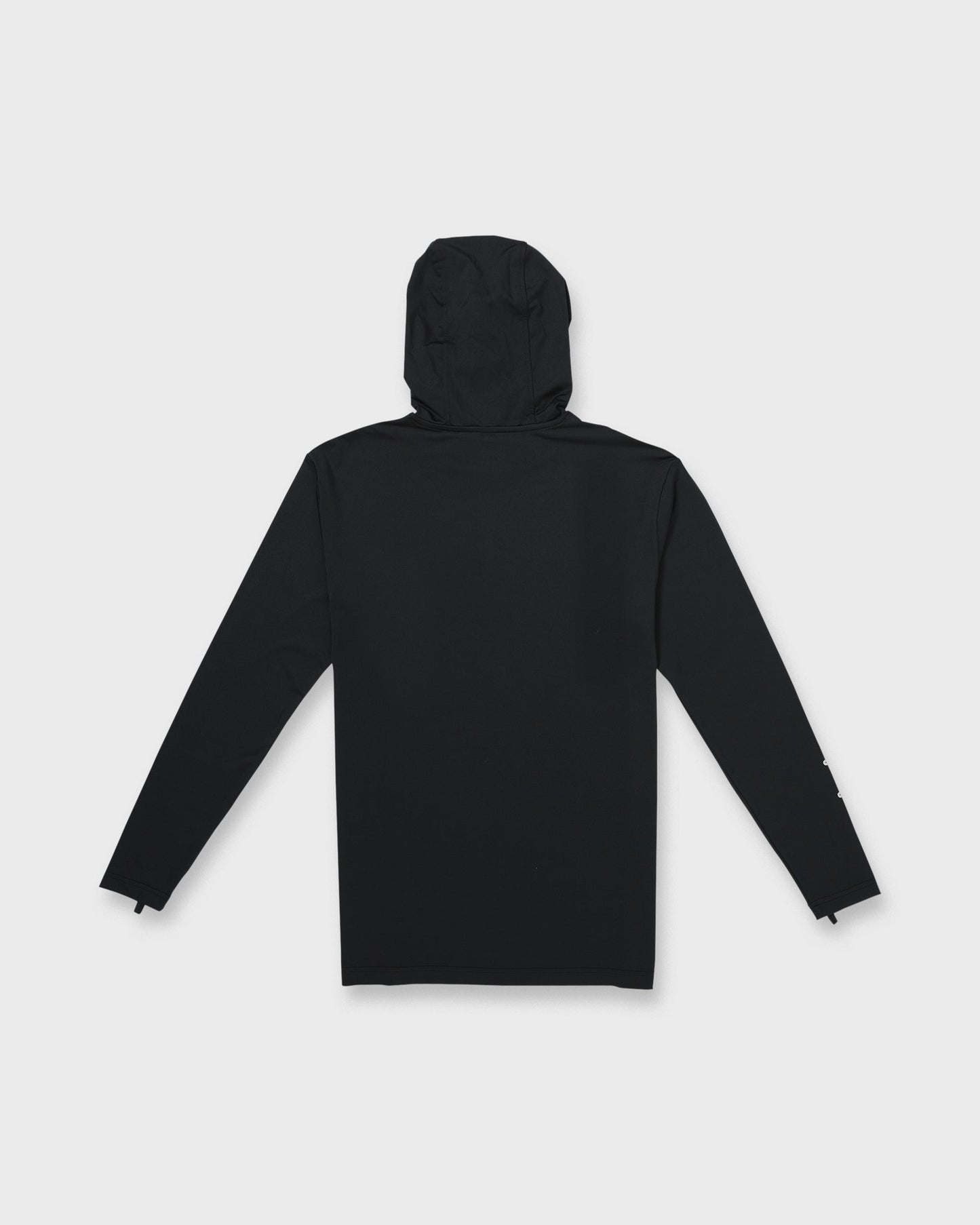 Everyday Hooded UPF 50 Long Sleeve Surf Shirt - Black