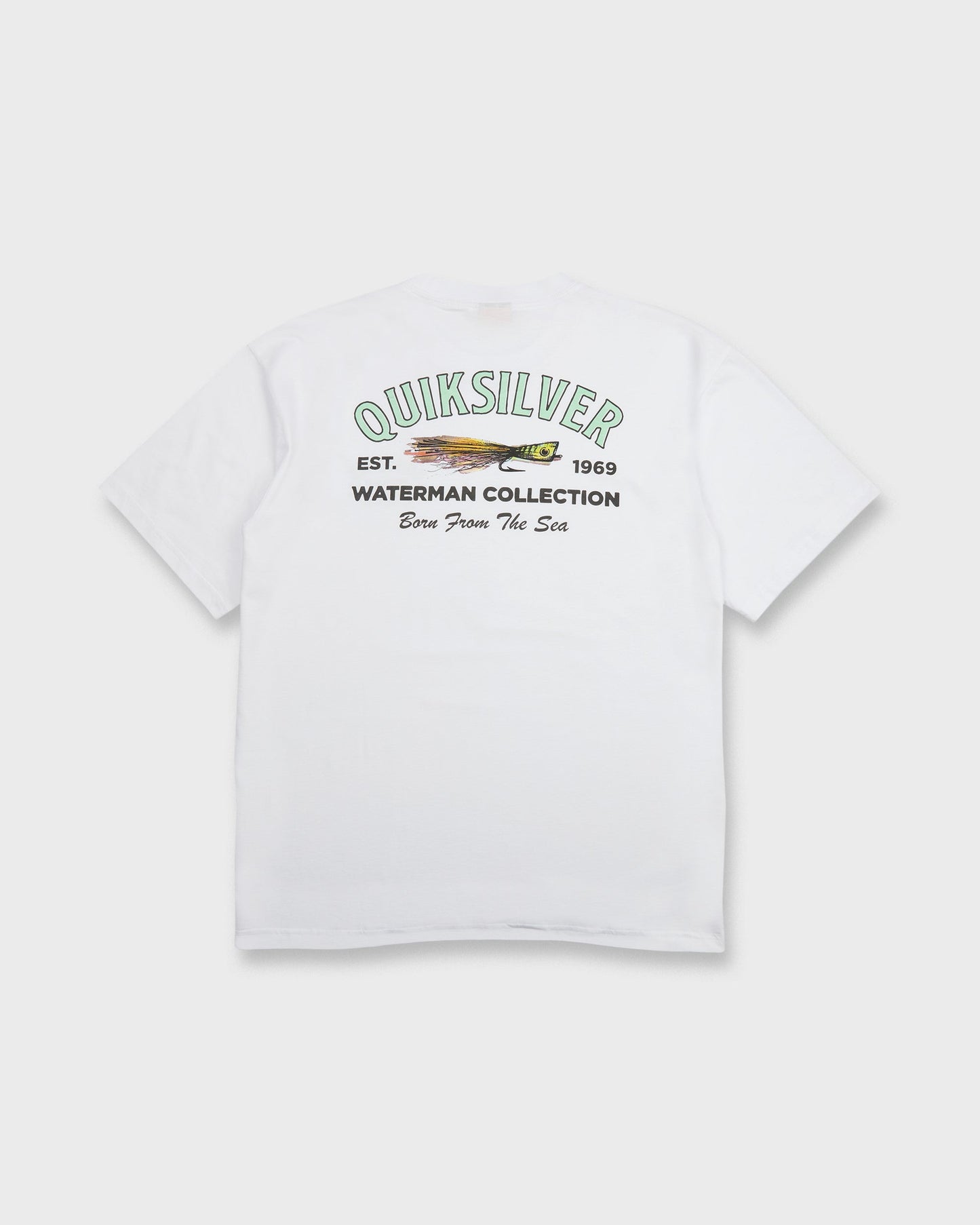 Waterman Lure Shop Classic Short Sleeve Knit T-Shirt - White