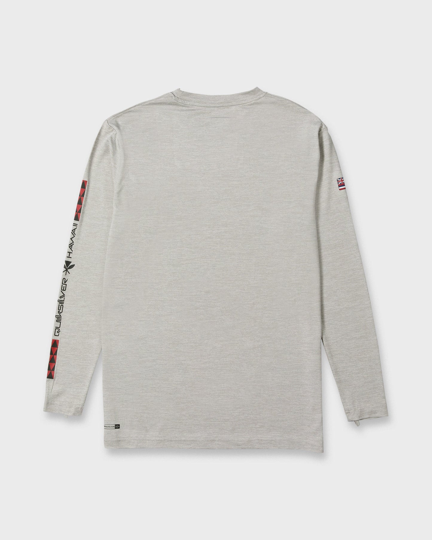 Hawaii Everyday Long Sleeve Surf Tee - Light Grey Hth