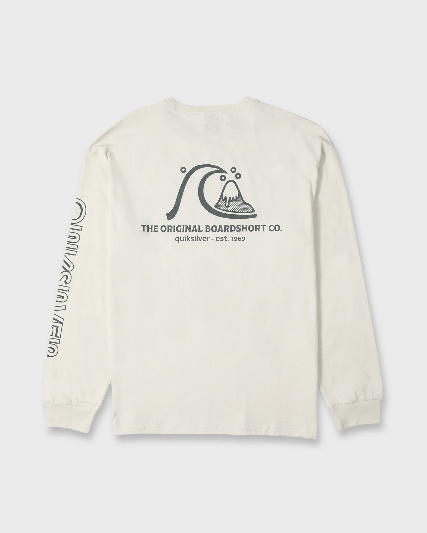 OG Boardshort Co Long Sleeve Knit T-Shirt - Silver Birch