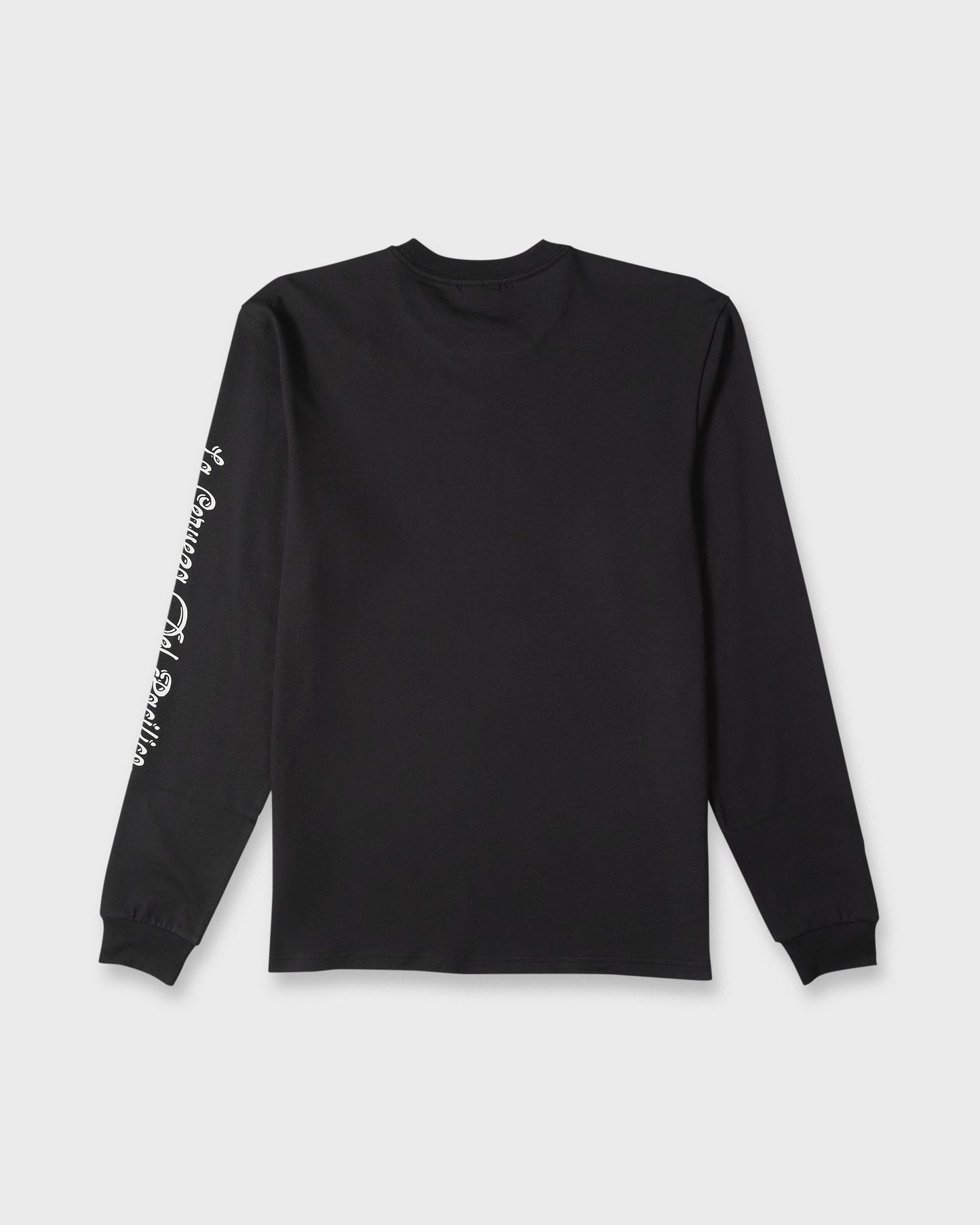 Pacifico Signage Long Sleeve Knit T-Shirt - Black