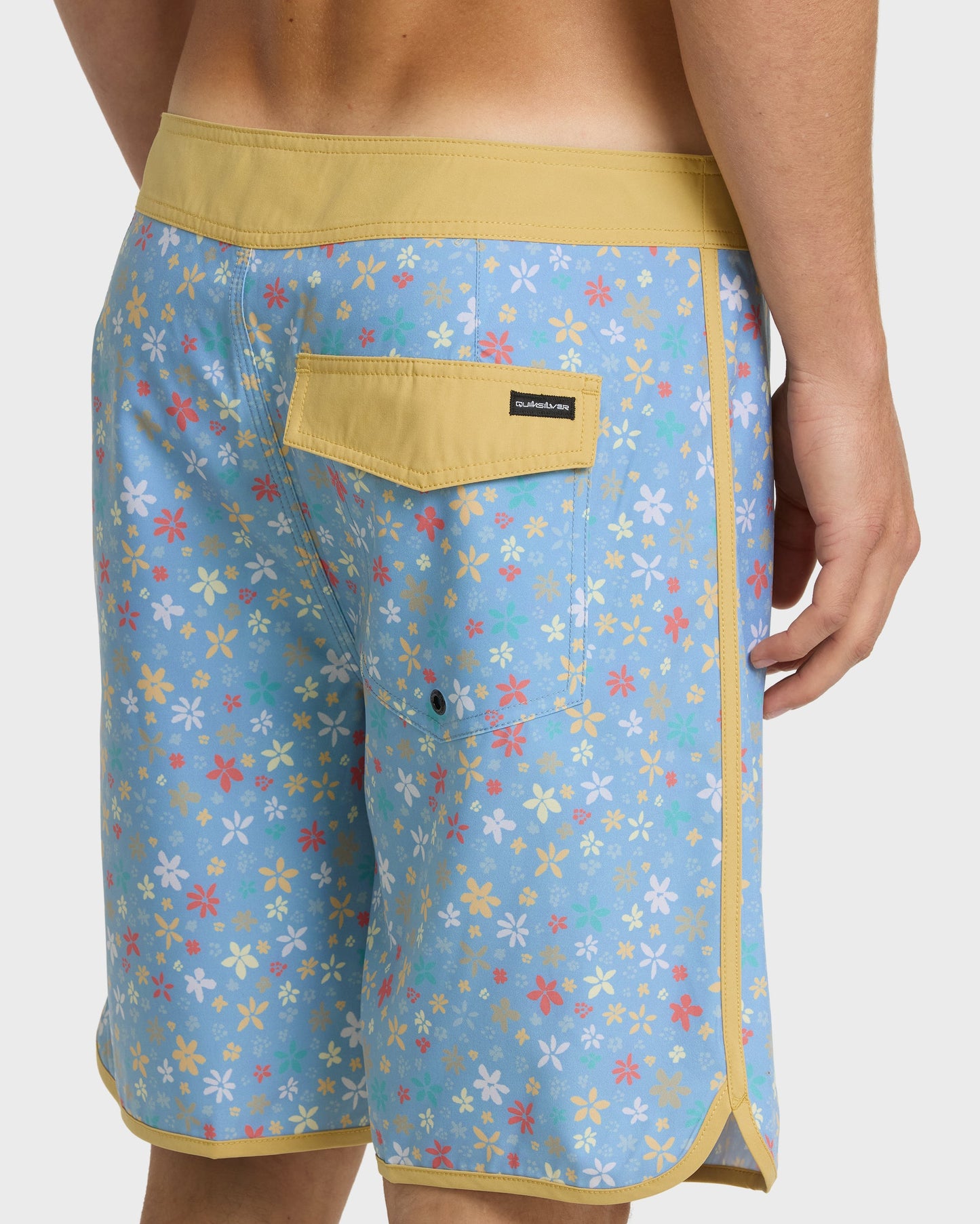 Surfsilk Scallop Ditsy 19" Boardshorts - Ashley Blue