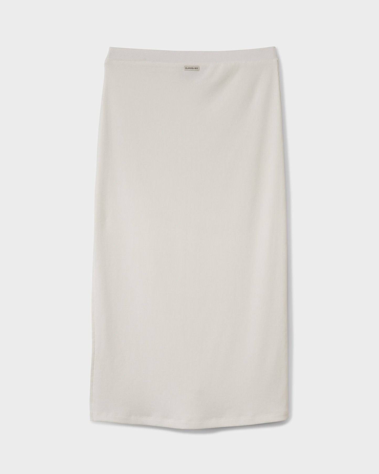 Cora Bay Solid Ribbed Midi Skirt