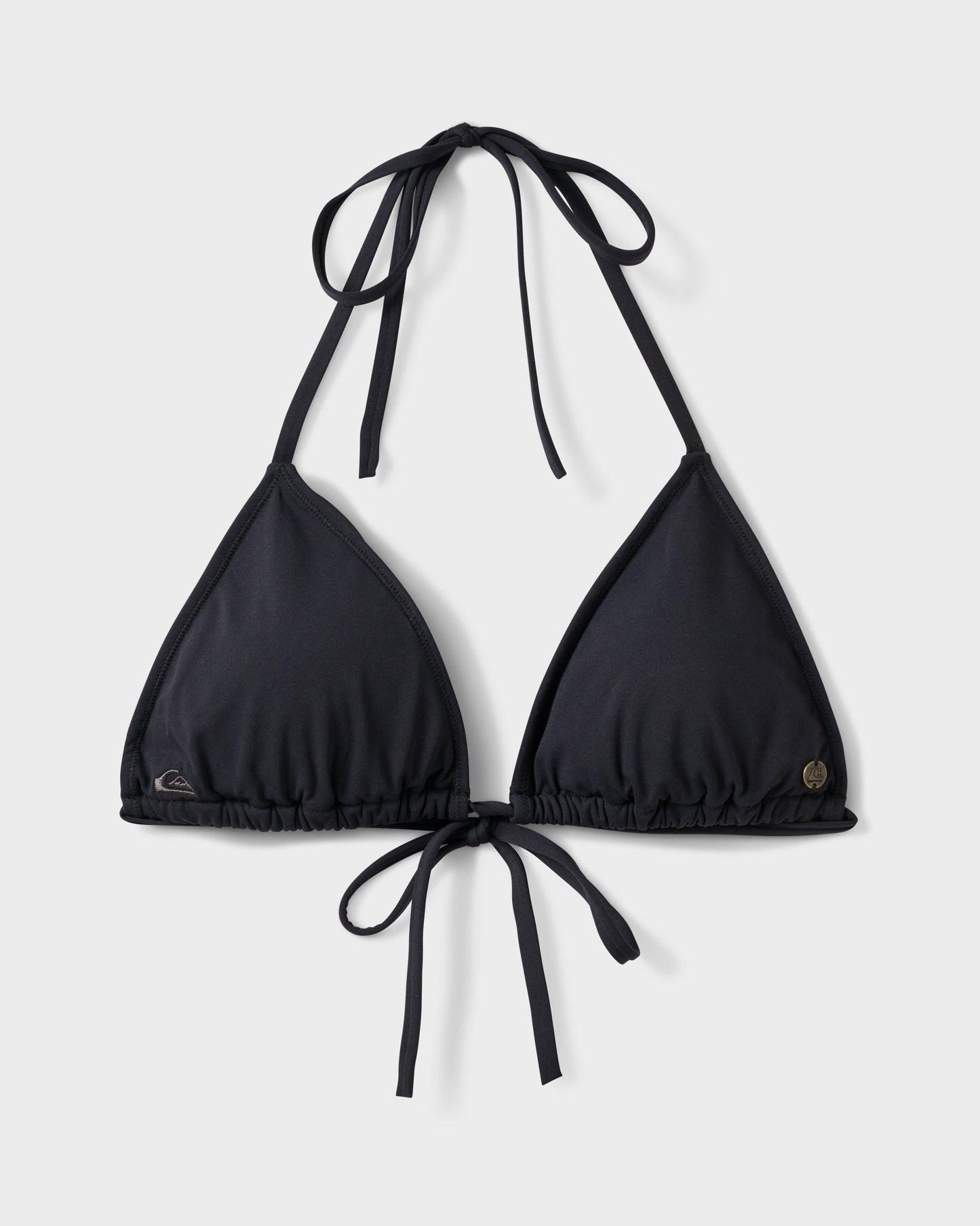 Donna Solid Slide Triangle Bikini Top