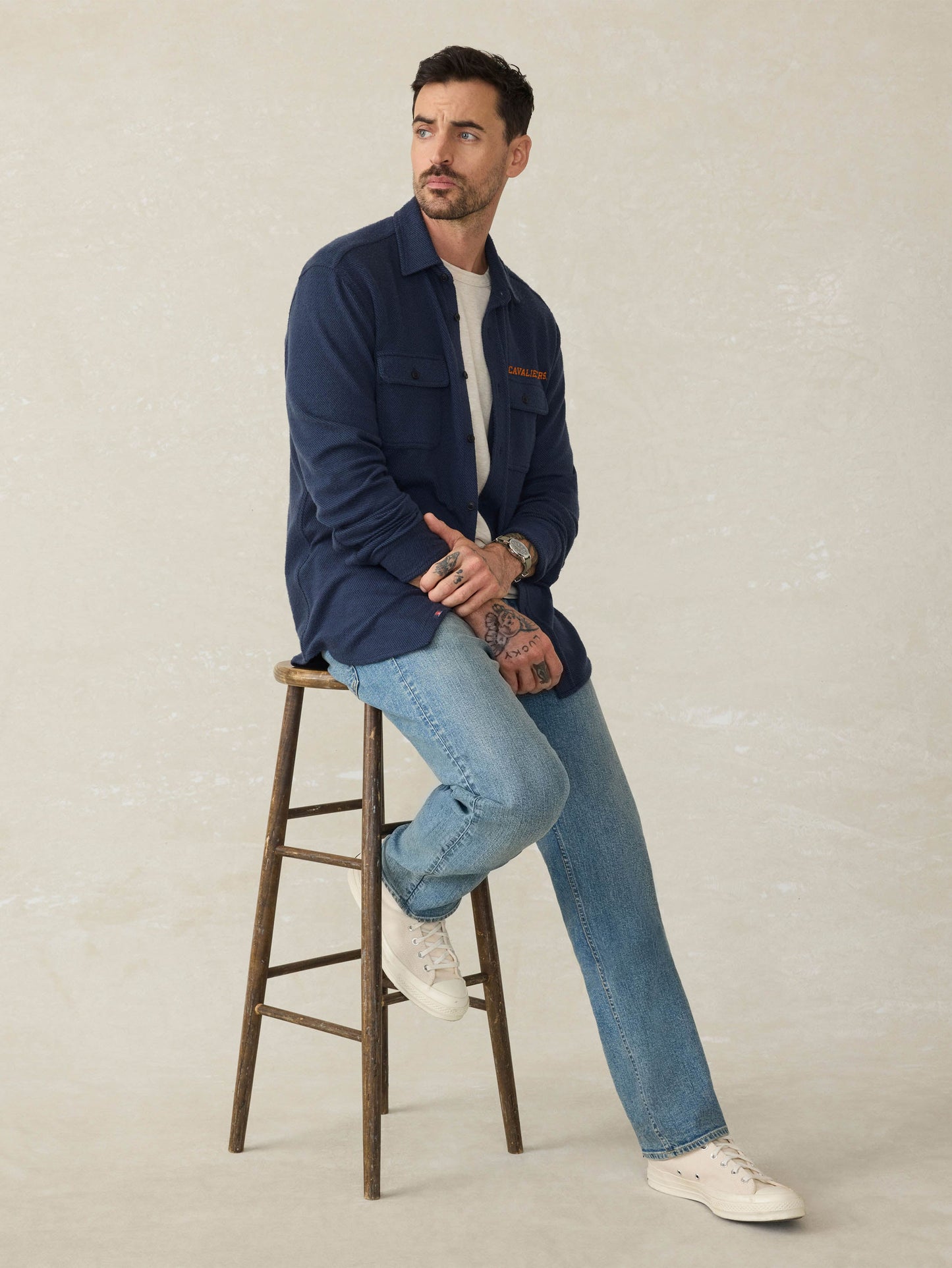 University of Virginia Legend™ Sweater Shirt - Brighton Navy Twill