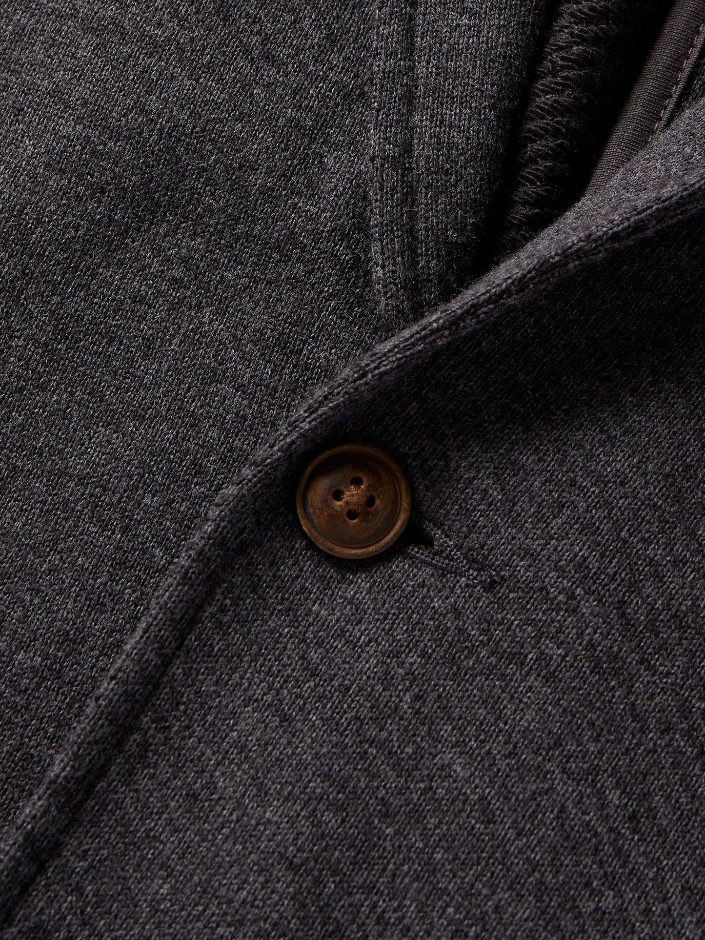 Inlet Knit Blazer - Black Sky Melange