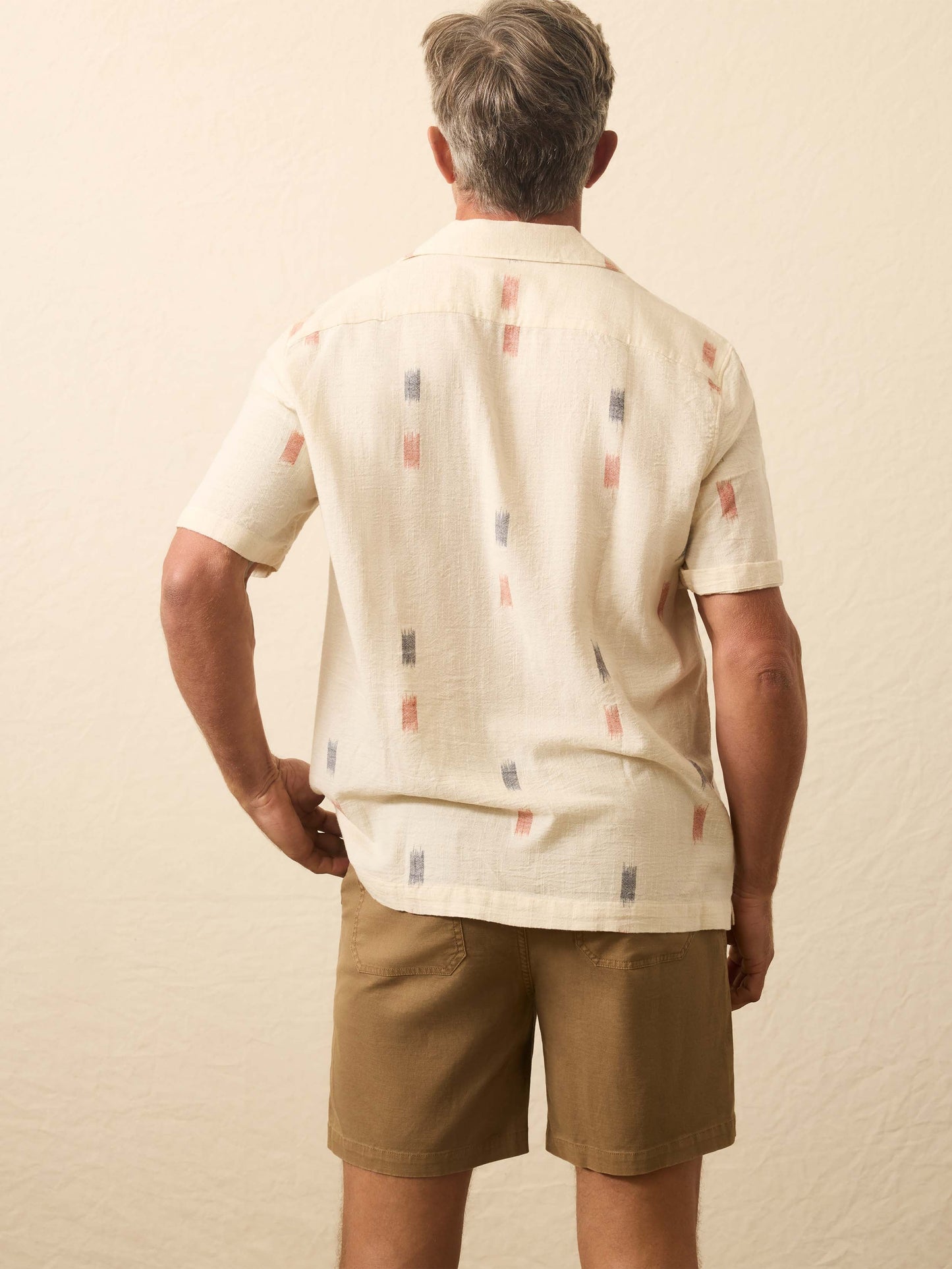 Short-Sleeve Ikat Shirt - Cedar Lake Ikat