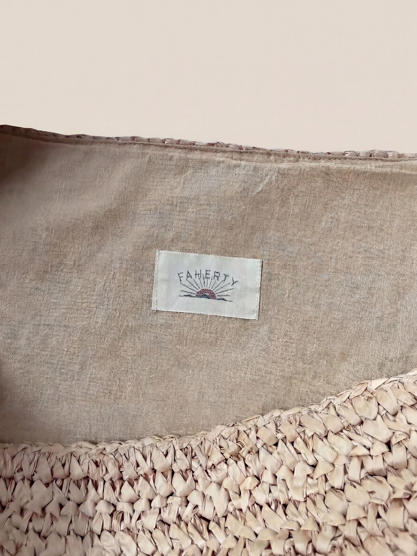 Straw Palm Beach Tote - Toasted Natural