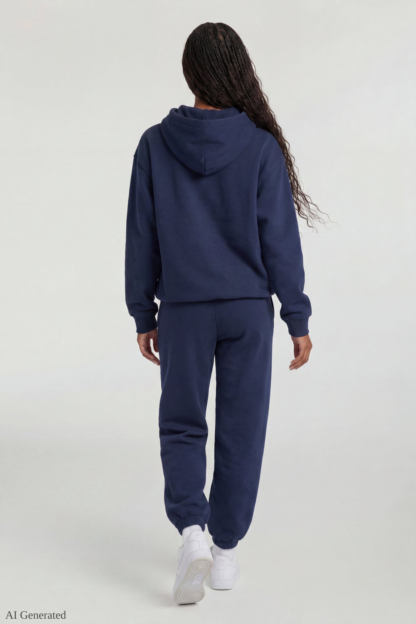 Fleece Oversized Graphic Hoodie