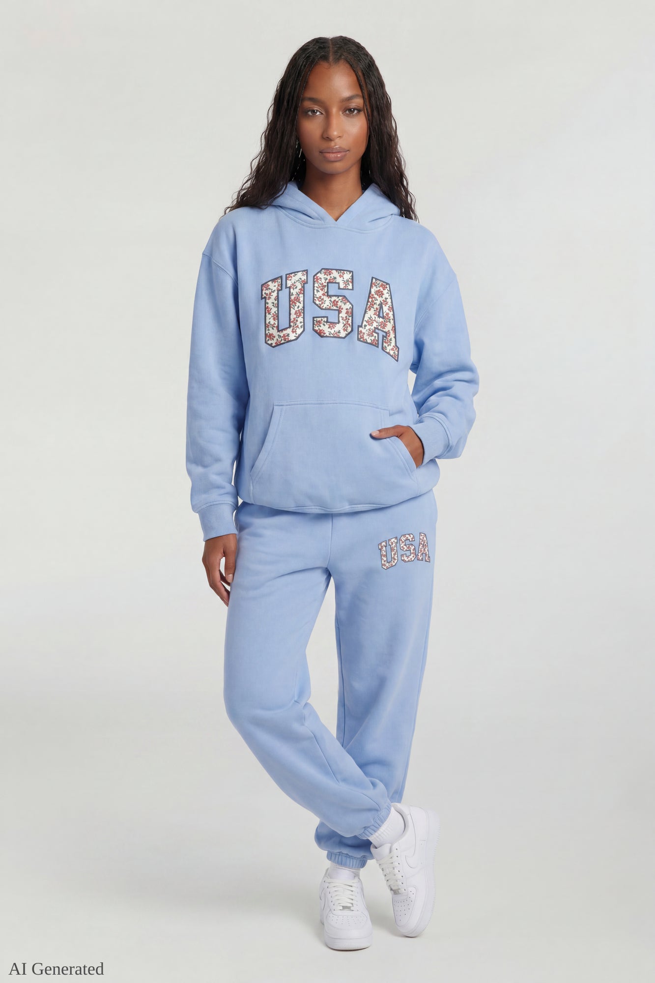 Fleece Oversized Graphic Hoodie