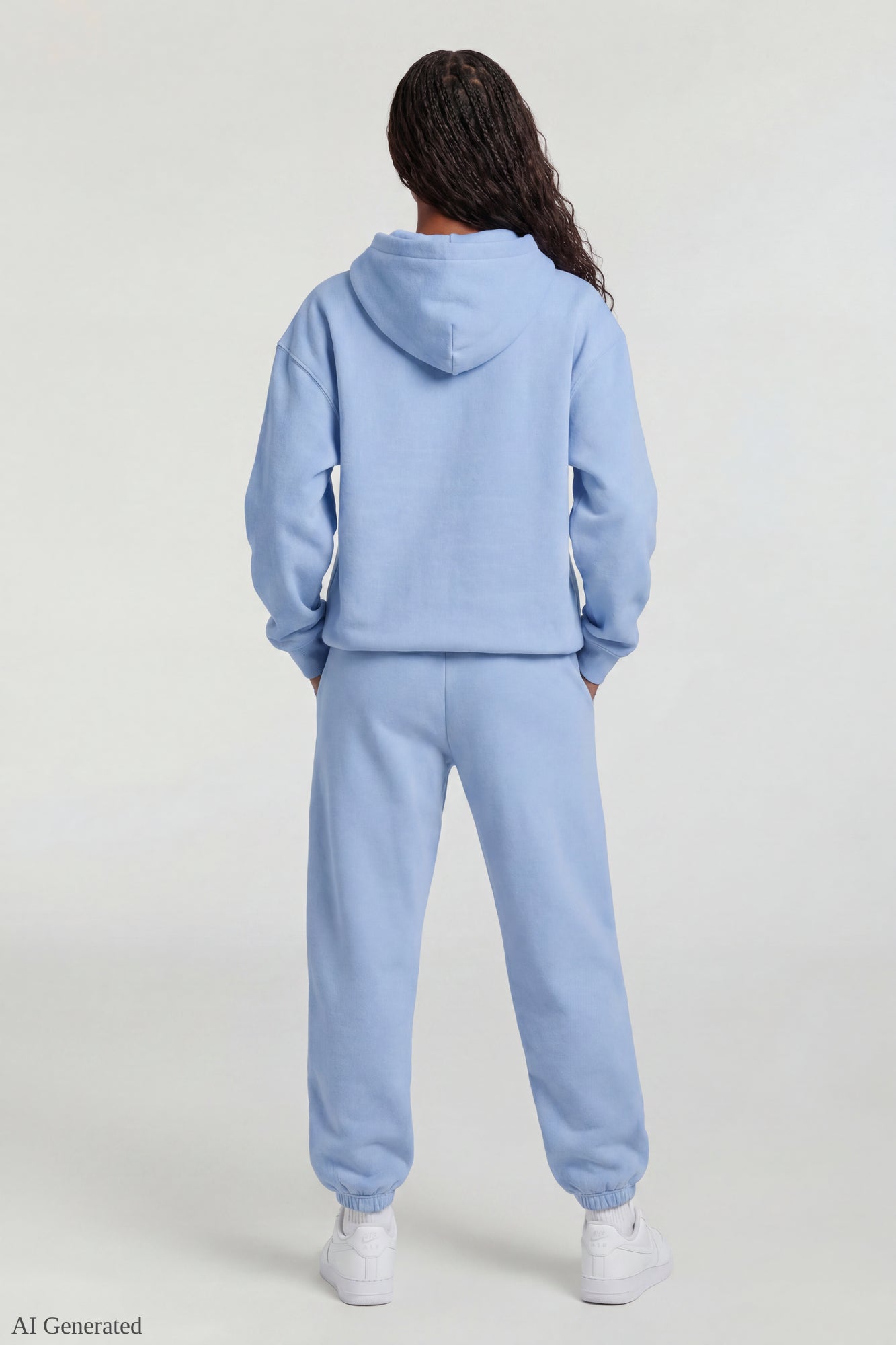 Fleece Oversized Graphic Hoodie