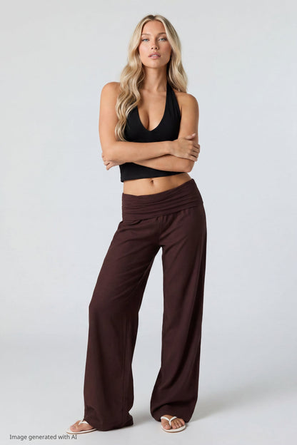 Soft V-Neck Halter Top