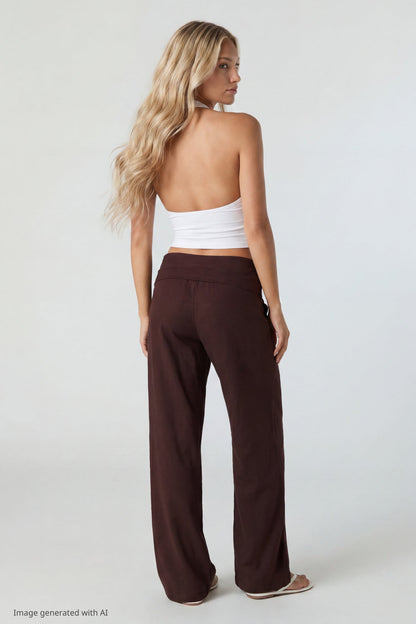 Soft V-Neck Halter Top