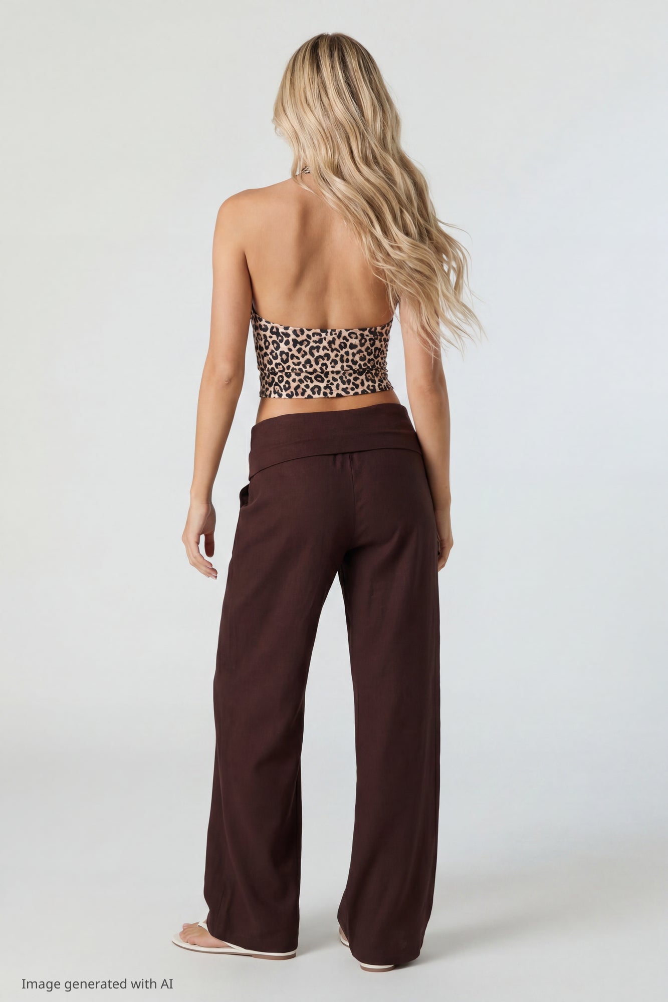 Soft V-Neck Halter Top