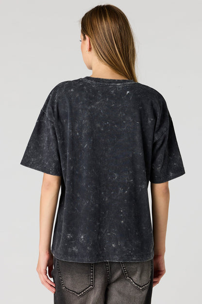 Graphic Washed Boyfriend T-Shirt