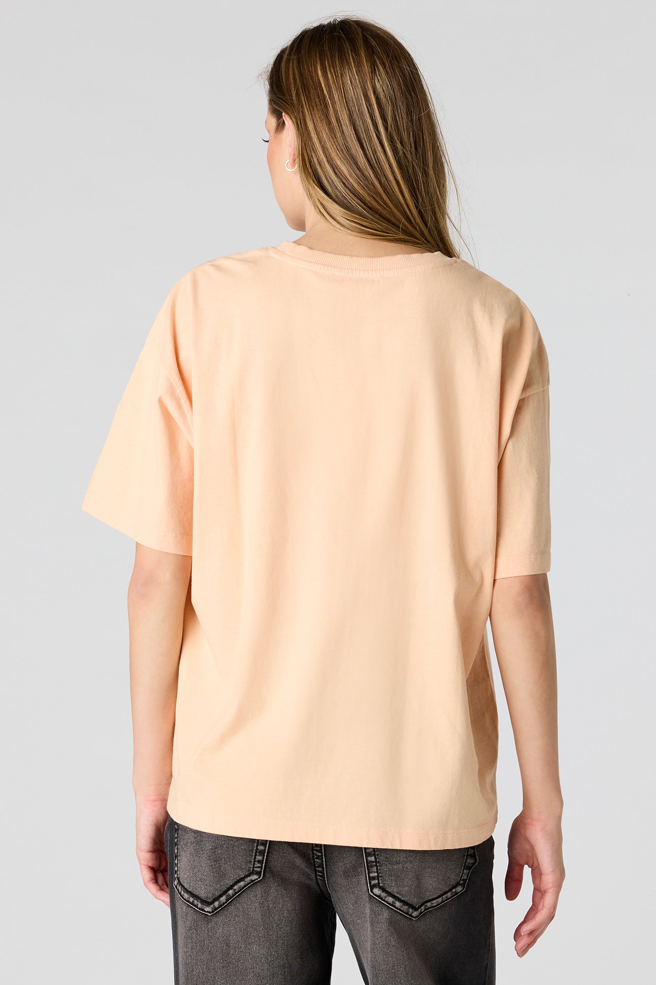 Graphic Washed Boyfriend T-Shirt