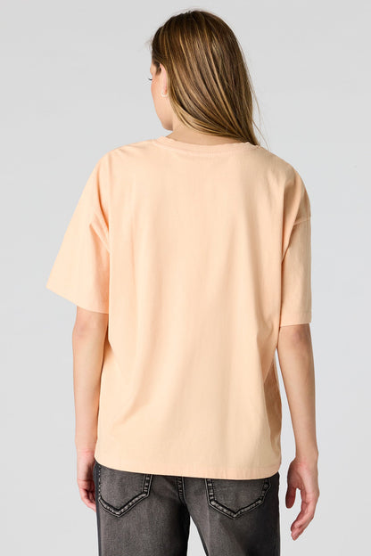 Graphic Washed Boyfriend T-Shirt