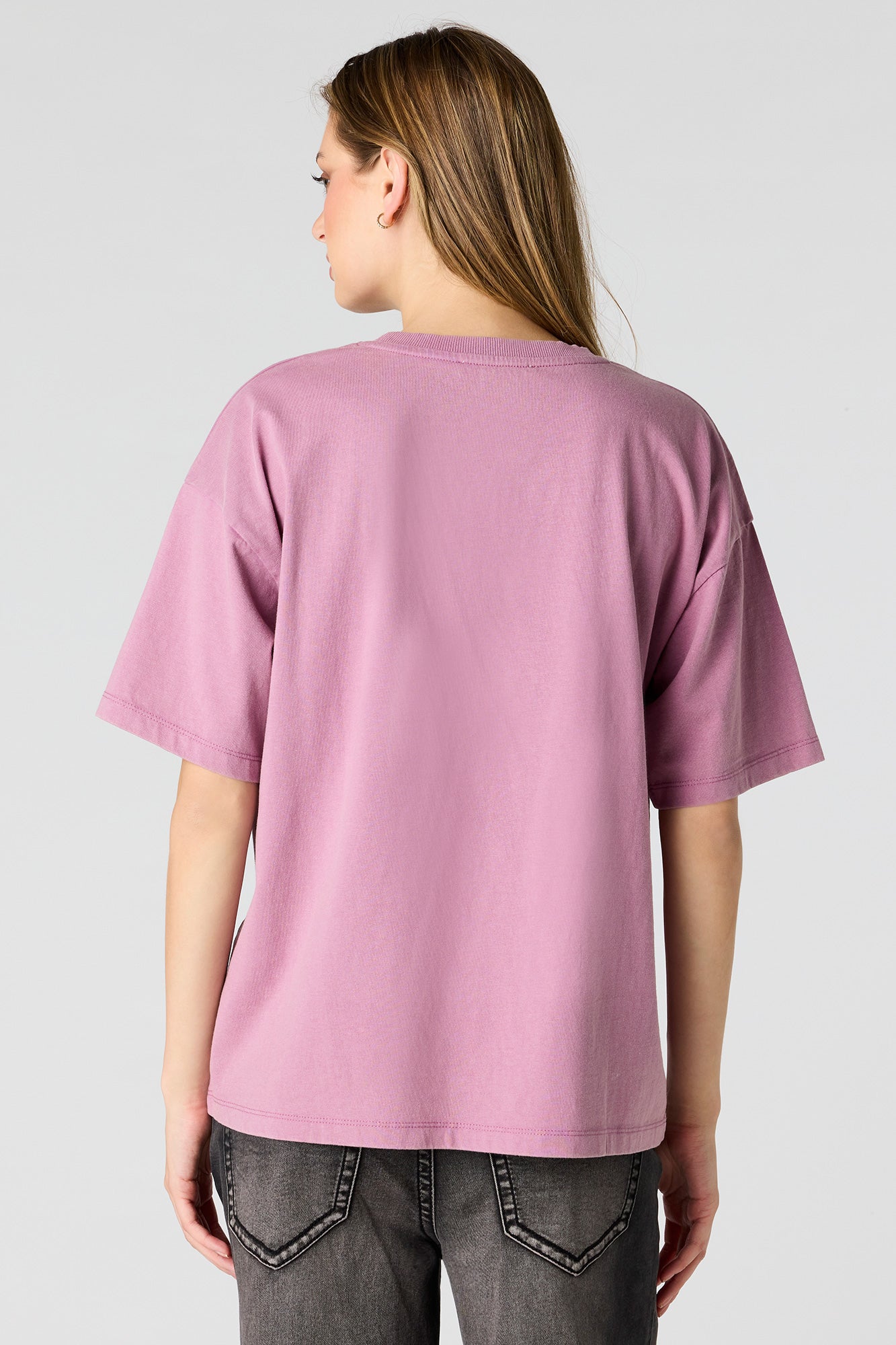 Graphic Washed Boyfriend T-Shirt