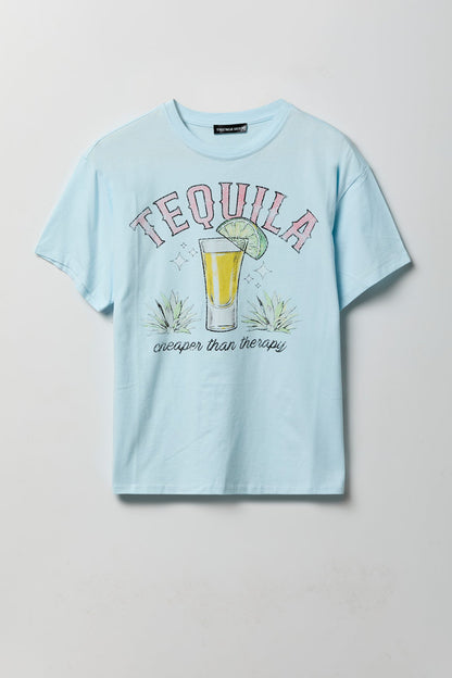 Cocktail Graphic Boyfriend T-Shirt
