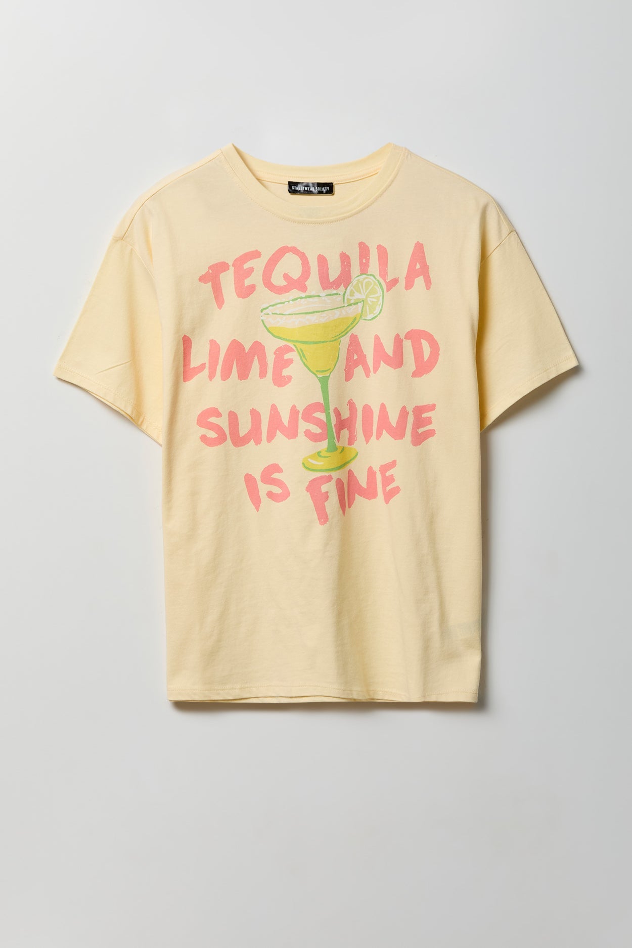 Cocktail Graphic Boyfriend T-Shirt