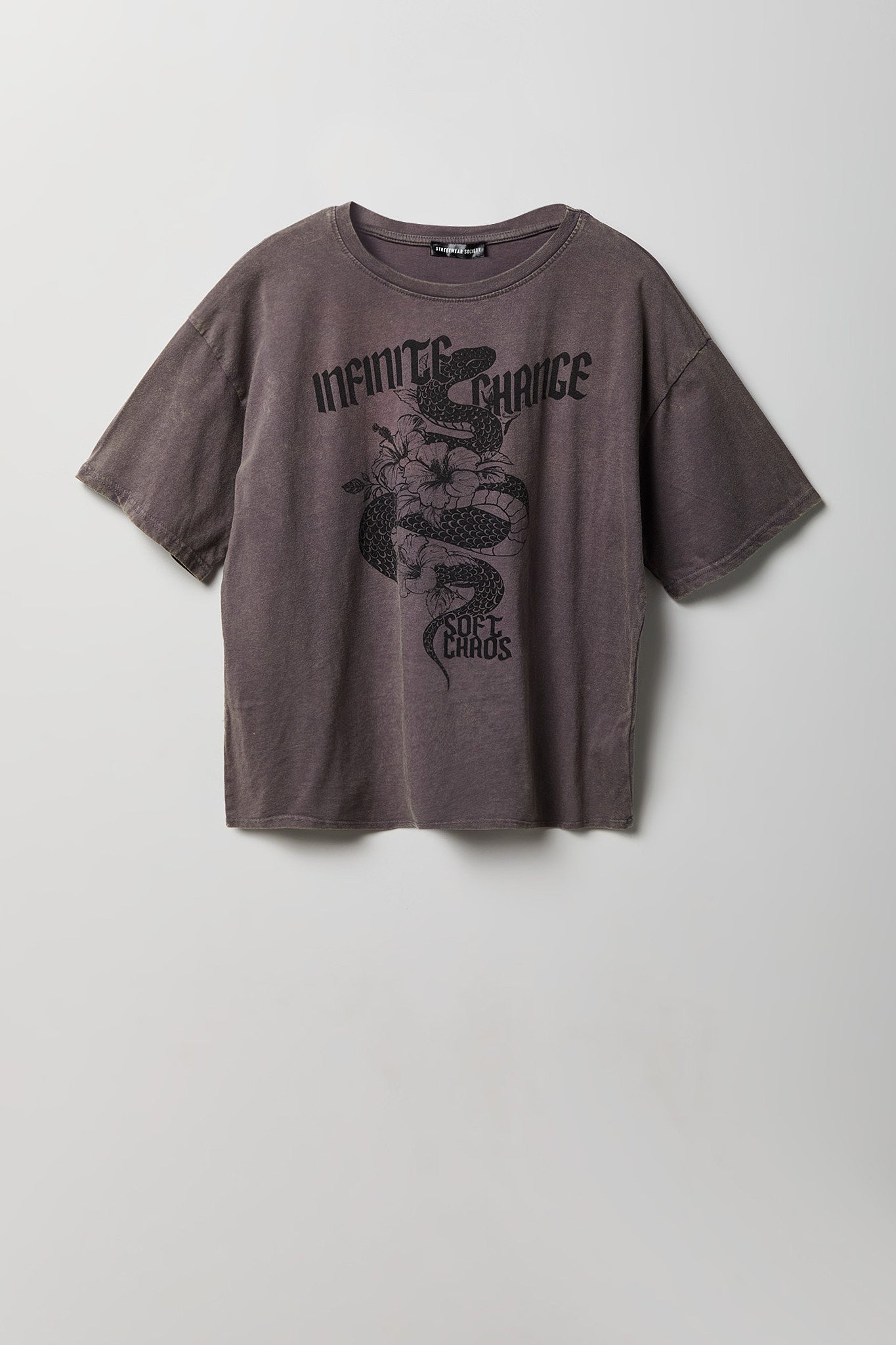 Washed Graphic Boyfriend T-Shirt