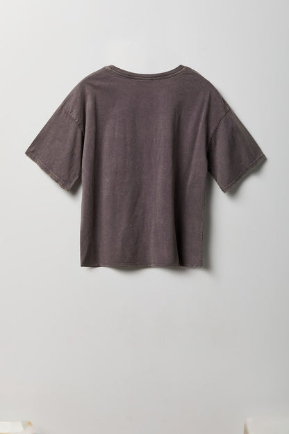 Washed Graphic Boyfriend T-Shirt