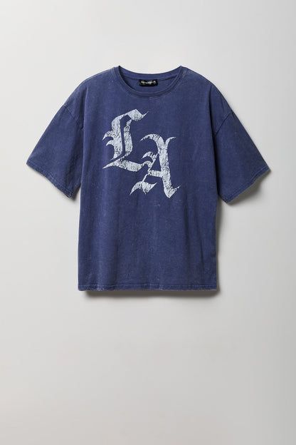 Washed Graphic Boyfriend T-Shirt