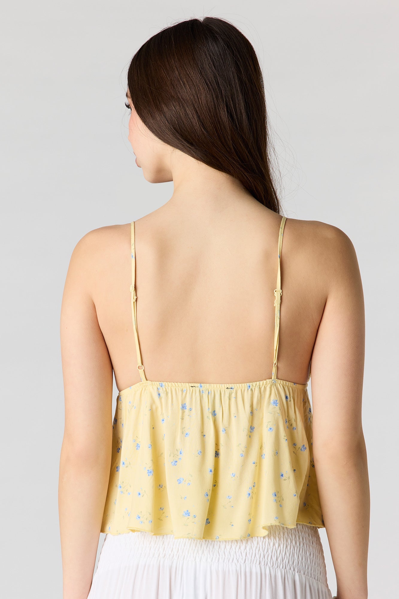 Printed Baby Doll Top