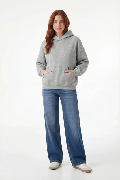 Fleece Boxy Hoodie