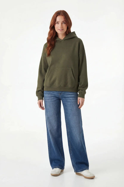 Fleece Boxy Hoodie